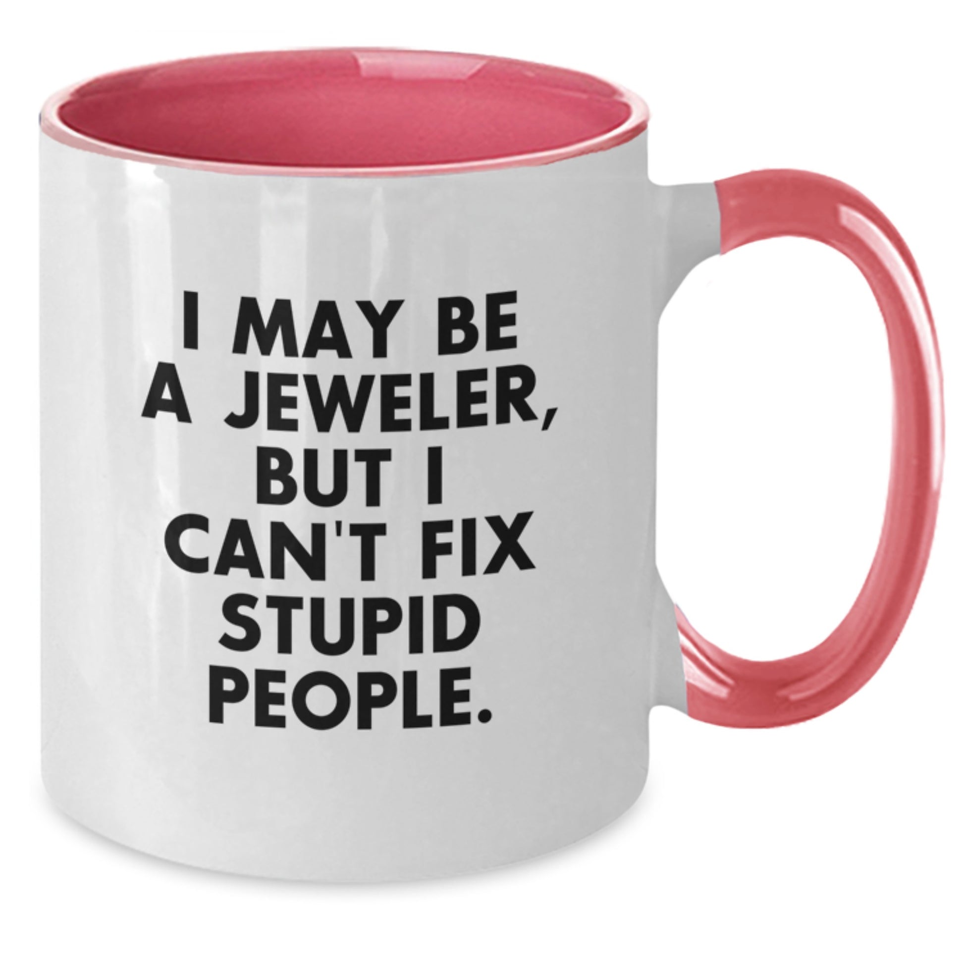 Jeweler Two Tone Coffee Mug Keepsake Elegant Birthday Gift for Him - Additional