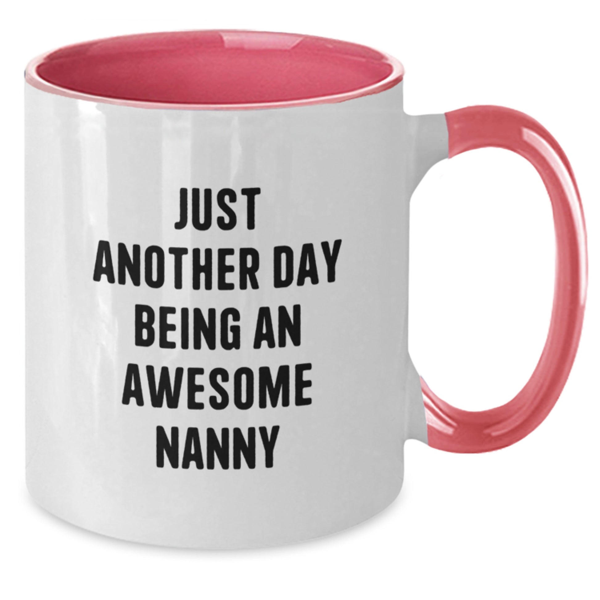 Birthday Gift Nanny Two Tone Coffee Mug for Her Present - Additional