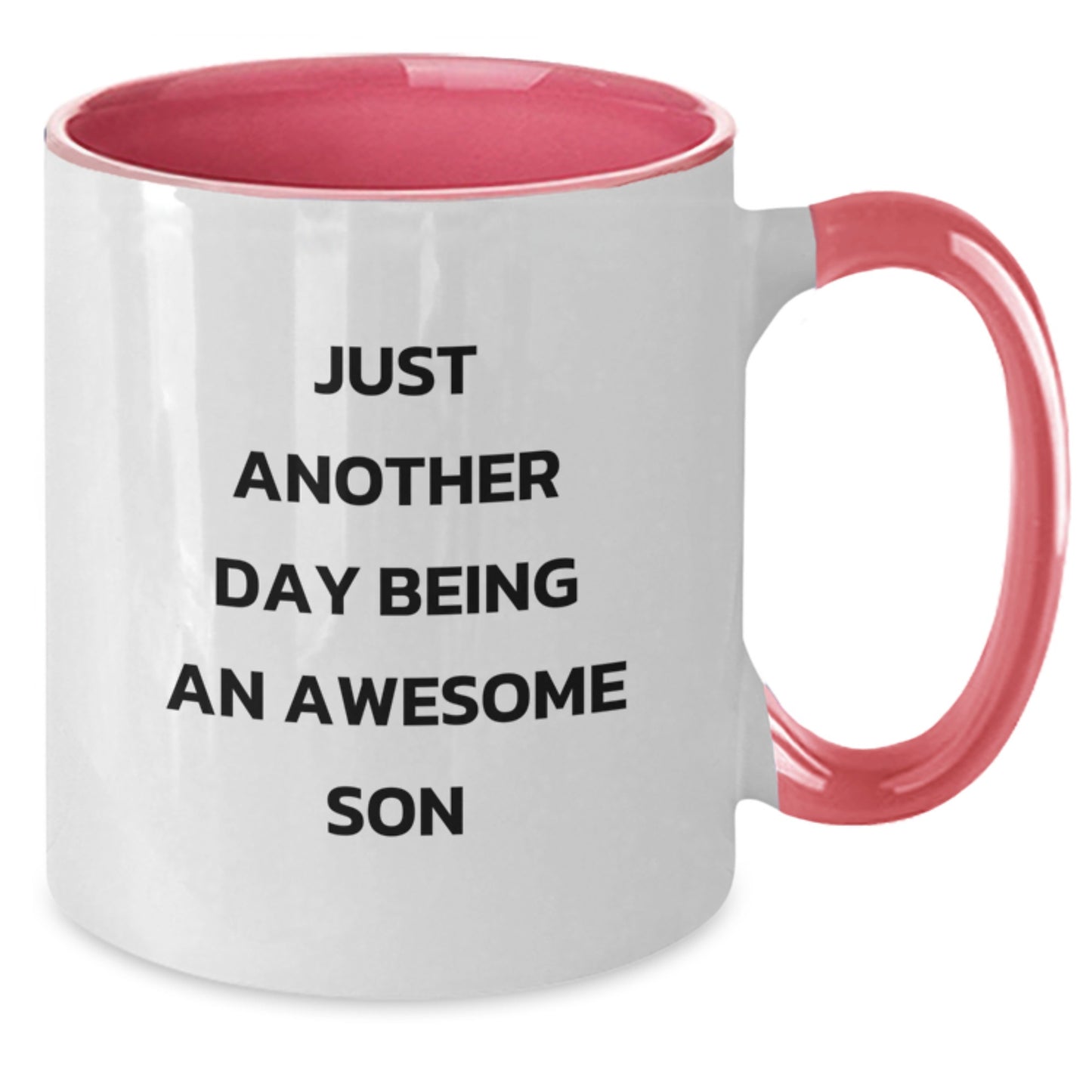 Son Keepsake Two Tone Coffee Mug Birthday Gift - Black & White - Additional