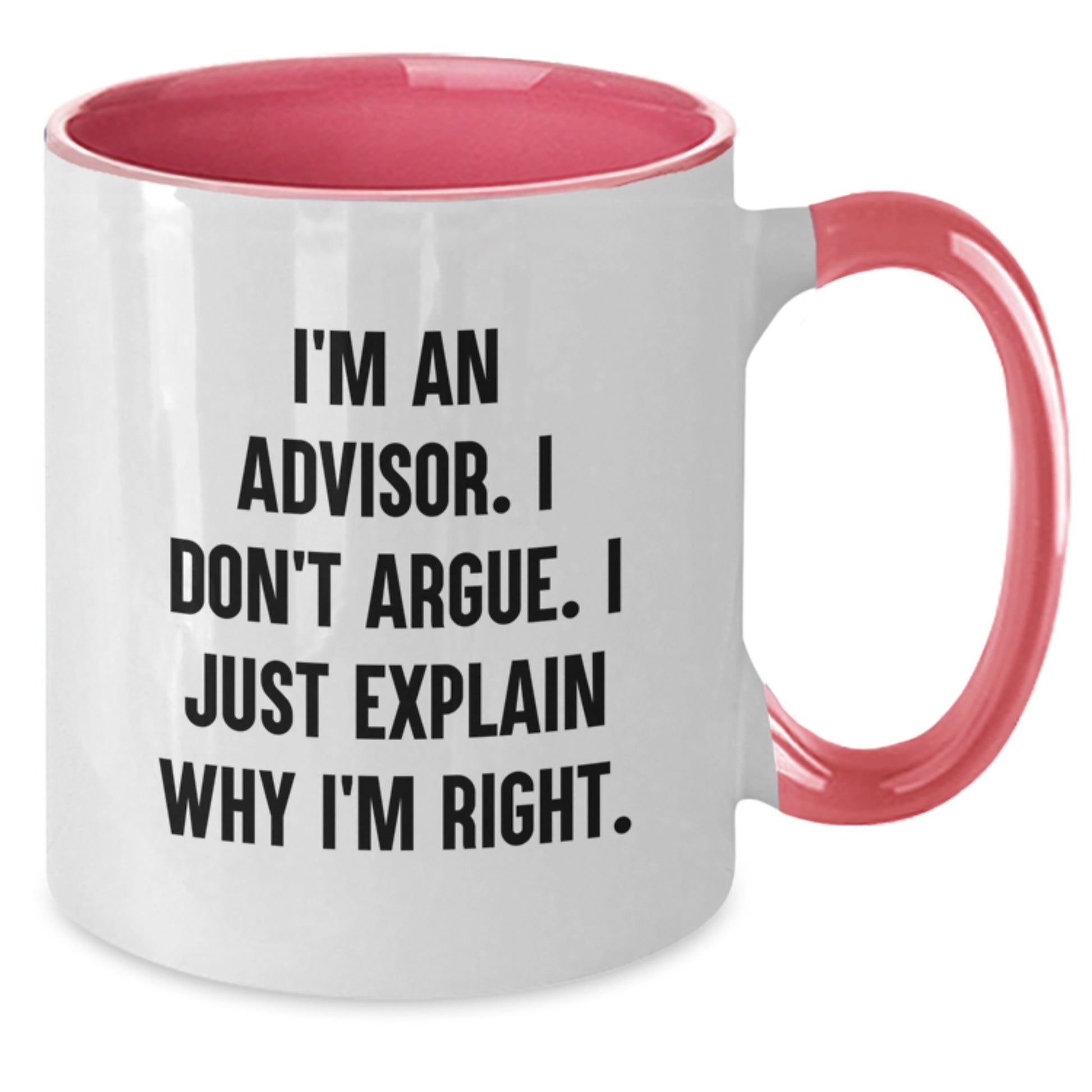 Advisor Keepsake Two Tone Coffee Mug for Him Birthday Gift Black - Additional