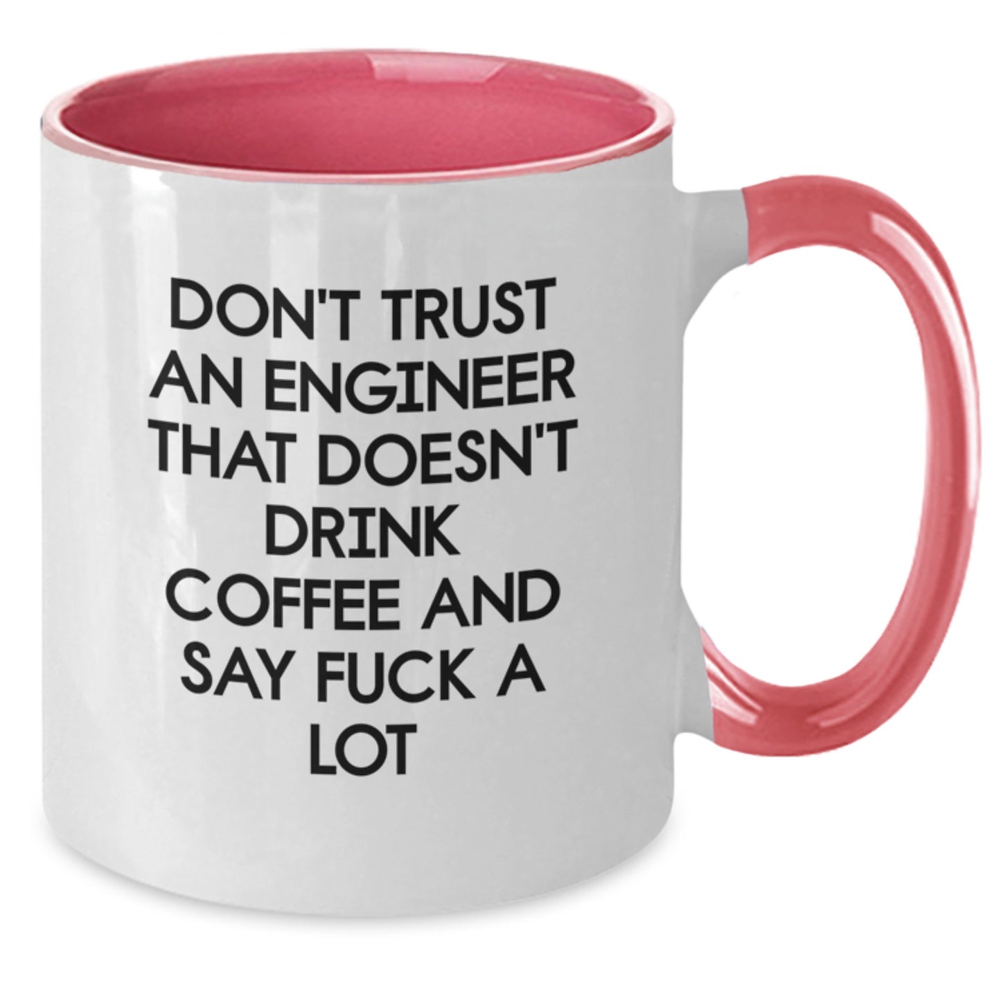 Funny Engineer Gifts, Two Tone Coffee Mug for Engineers, Graduation Unique Gifts from Friends, Funny Quote for Engineers - Additional