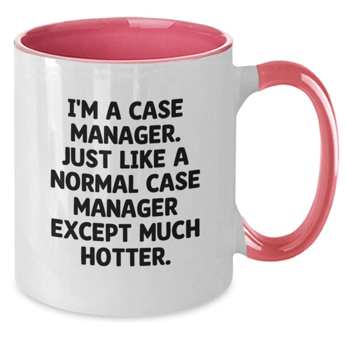 Birthday Gift Case Manager Keepsake Mug for Her Present Red and White - Additional
