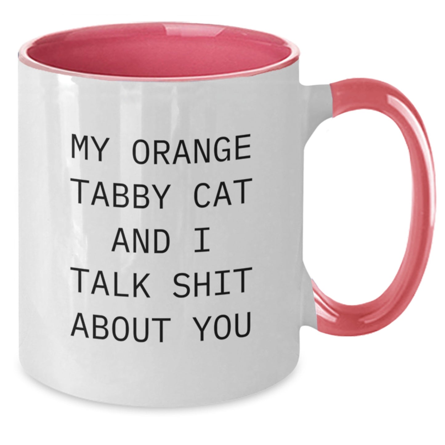 Birthday Gift Orange Tabby Cat Mug for Her Present - Additional