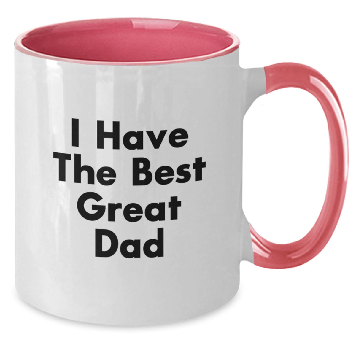 Heartwarming Gift for Grandpa - Novelty 'I Have The Best Great Dad' - Additional