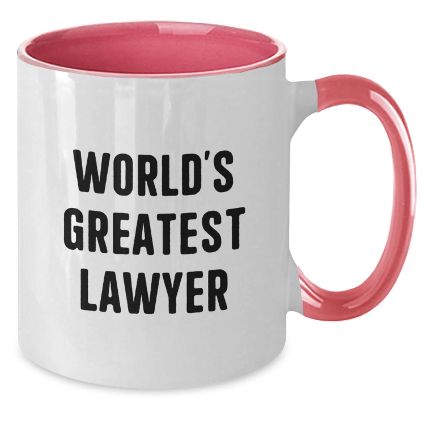 Birthday Gift Lawyer Two Tone Coffee Mug for Her Present - Additional