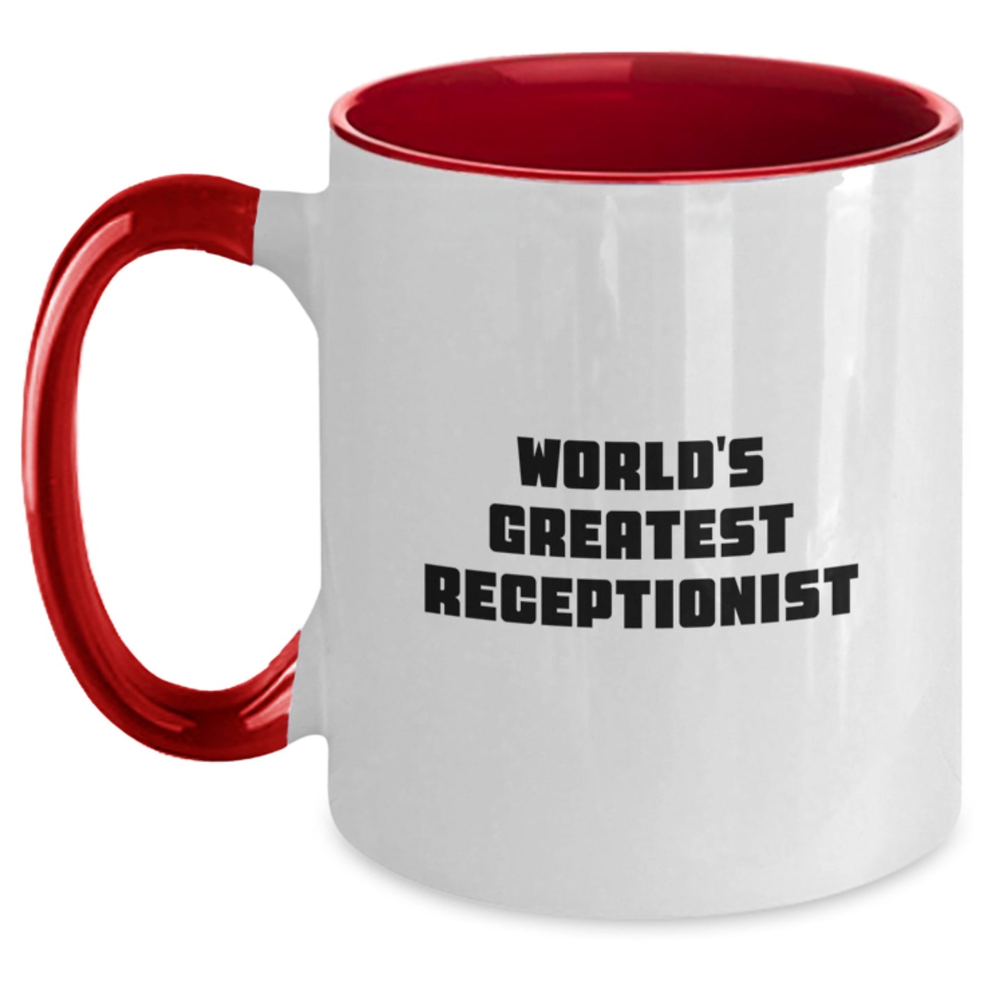 Receptionist Keepsake Mug for Him Birthday Gift - Main