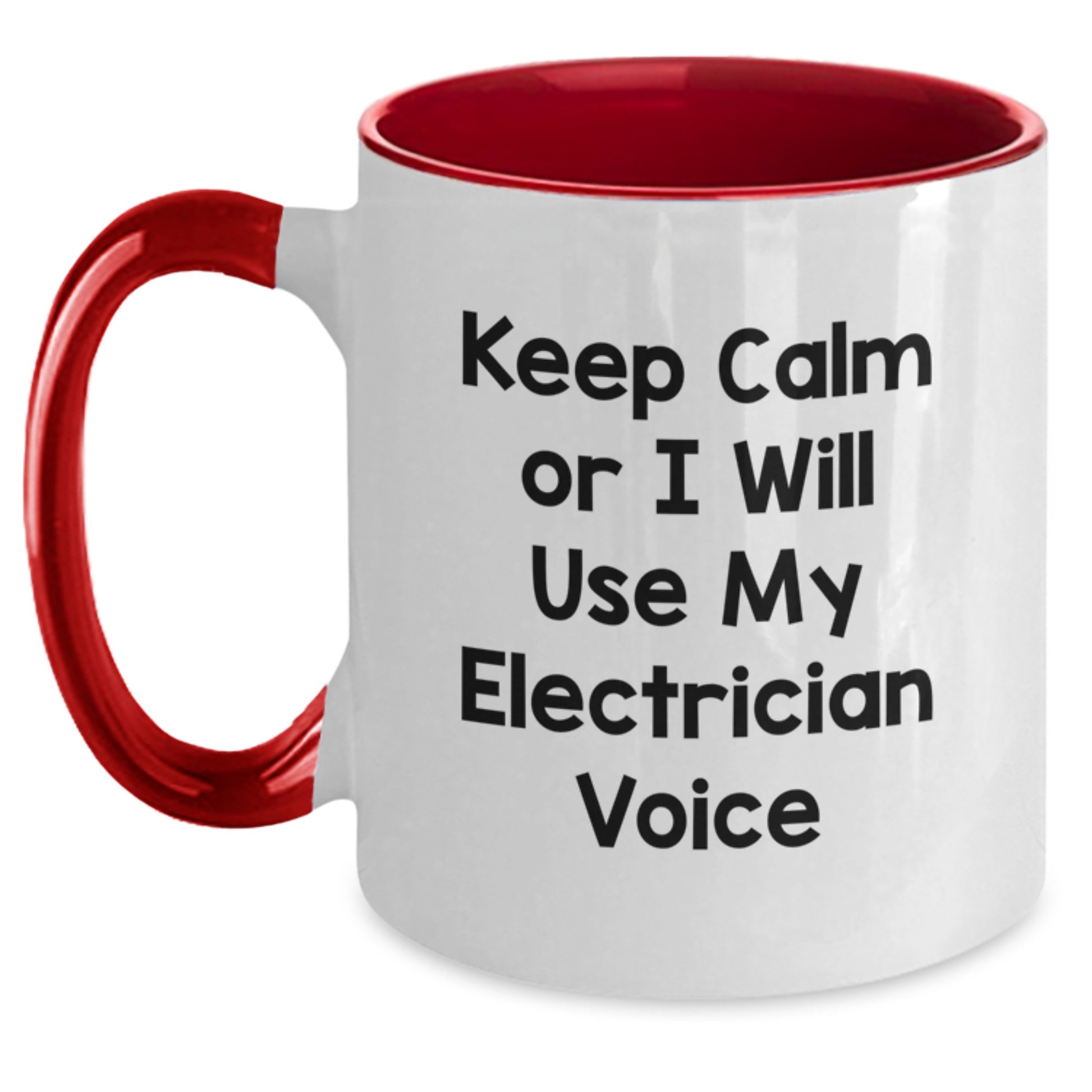 Electrician Keepsake Mug for Him Graduation Gift - Main