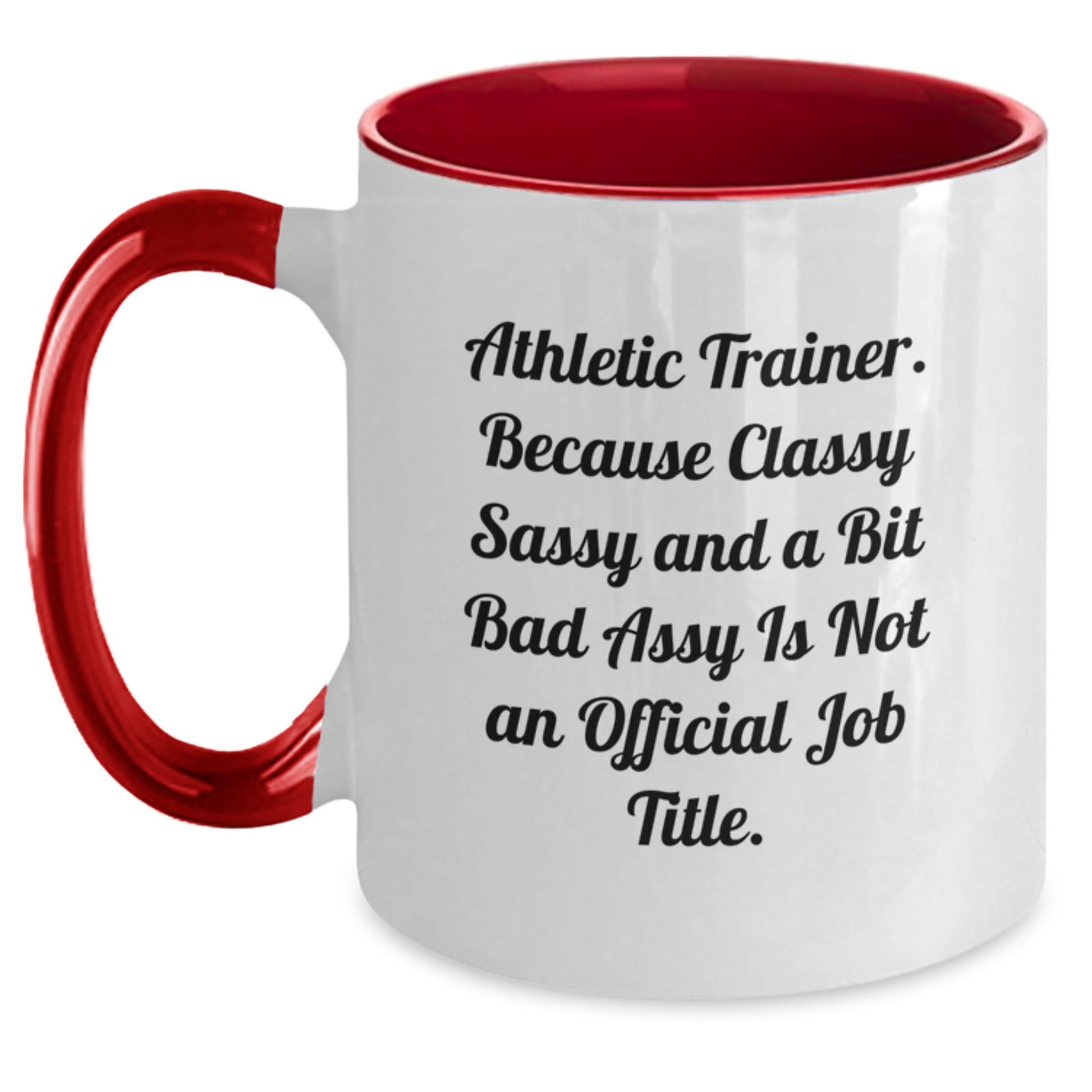 Sassy Athletic Trainer Novelty Mug – Birthday Gift for Friends - Main