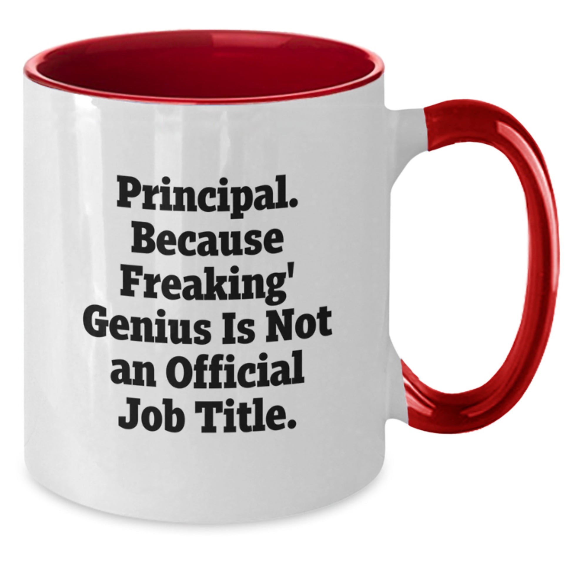 Principal Keepsake Two Tone Coffee Mug for Him Birthday Gift and White - Additional