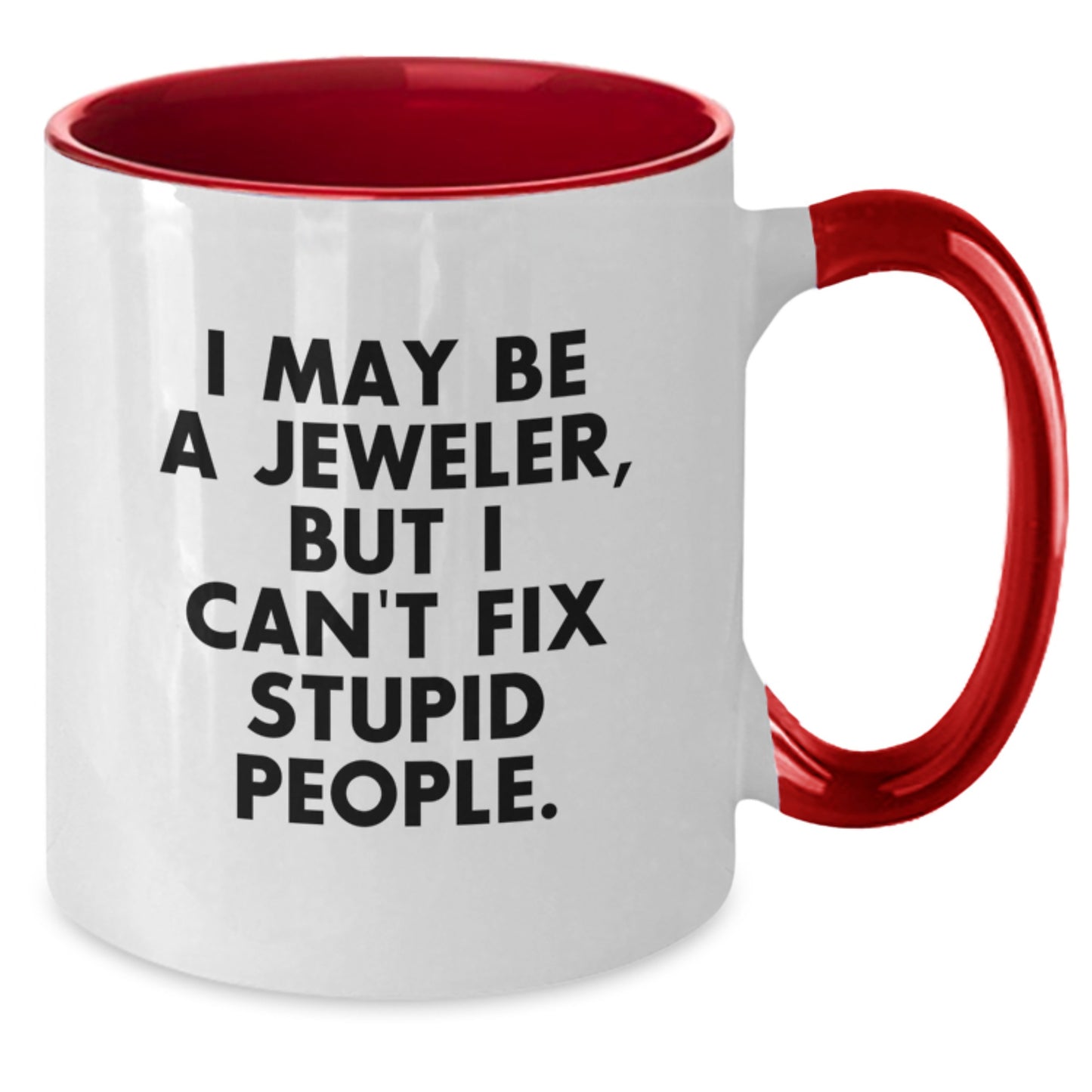 Jeweler Two Tone Coffee Mug Keepsake Elegant Birthday Gift for Him - Additional