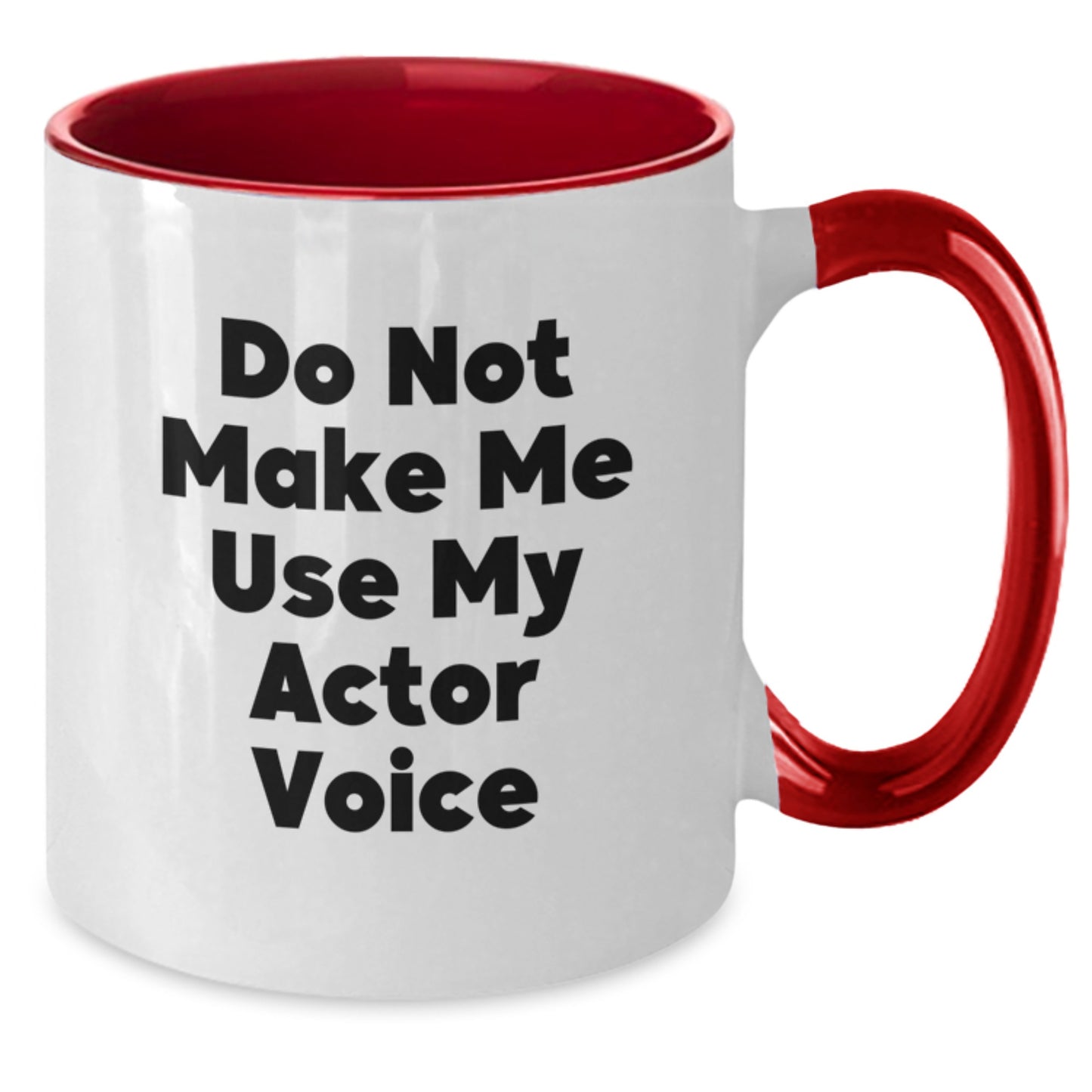 Actor Keepsake Two Tone Coffee Mug for Him Birthday Gift - Additional