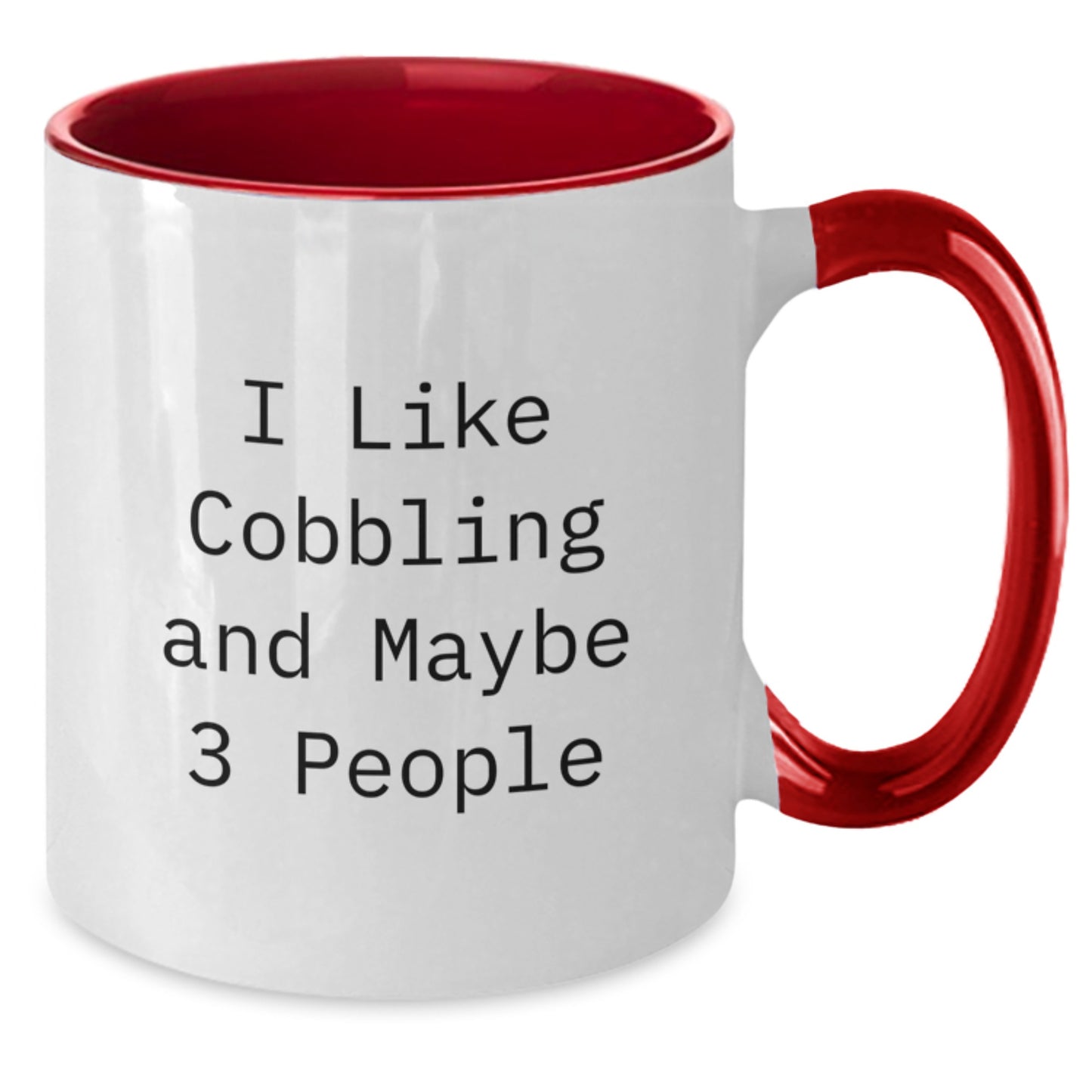 Cobbling Keepsake Two Tone Premium Coffee Mug for Him Birthday Gift - Additional