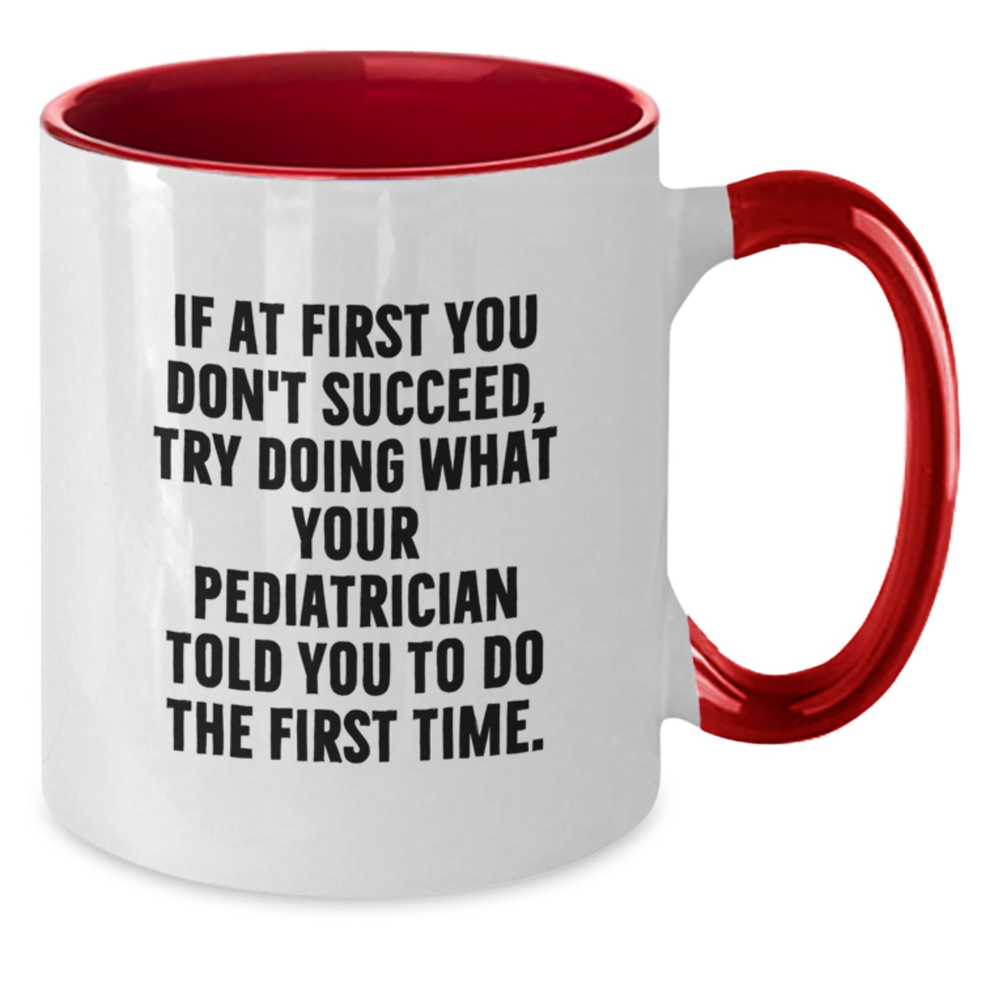 Funny Pediatrician Gifts for Men, Unique Two Tone Coffee Mugs with Inspirational Quote Gifts from Family, Gifts for Pediatrician, Graduation Unique Gifts - Additional