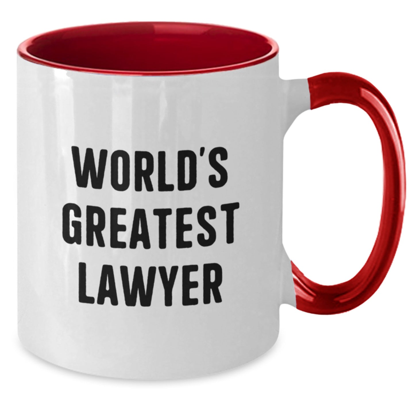 Birthday Gift Lawyer Two Tone Coffee Mug for Her Present - Additional
