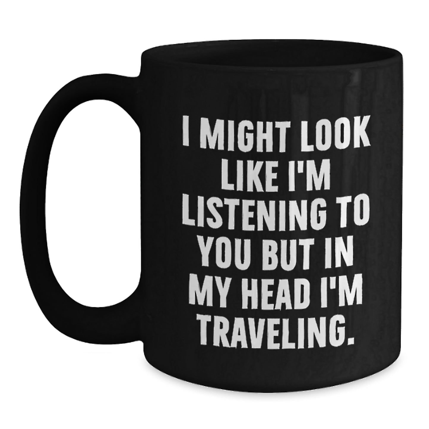 Funny Traveling Black Coffee Mugs Gifts from Friends to Traveling Enthusiasts on Their Birthday Unique Gifts - Main