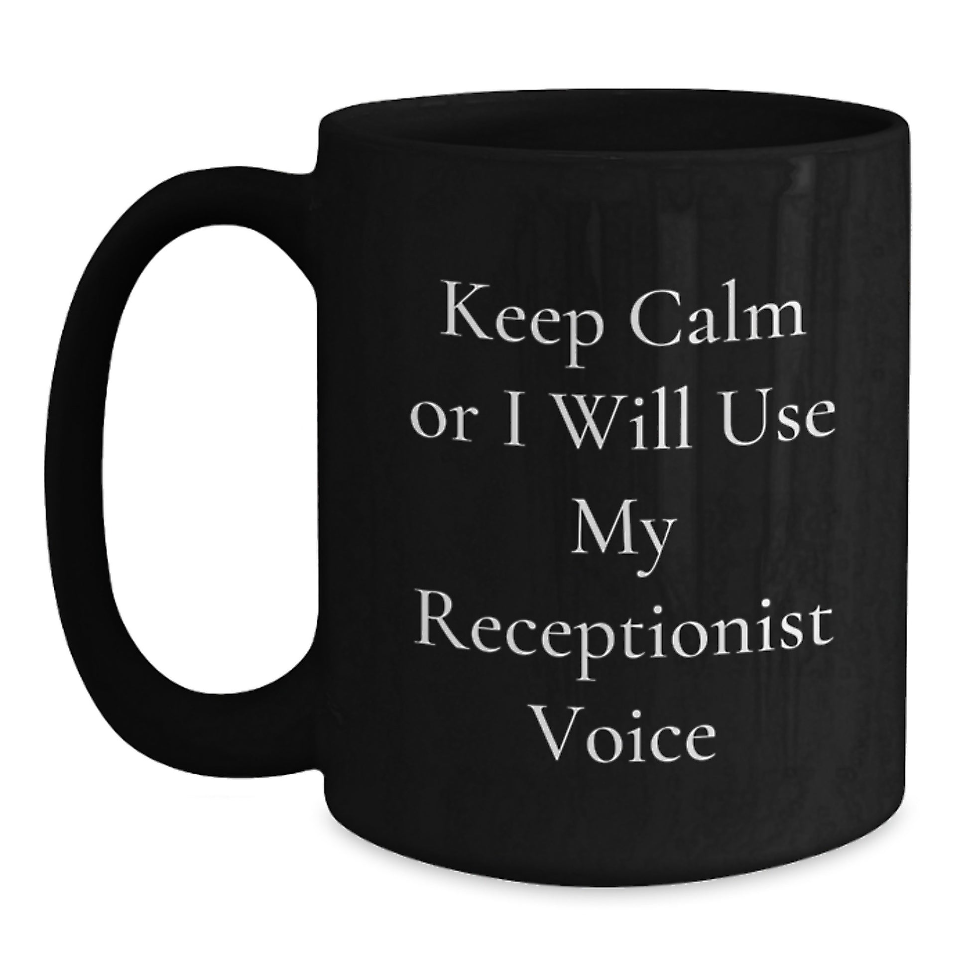 Receptionist Keepsake Mug for Him Birthday Gift with 11oz Ceramic - Main