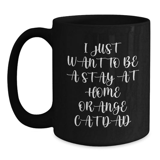 Funny Orange Cat Dad Gifts from Men to Orange Cat Lover Friends on Birthday Unique - Main