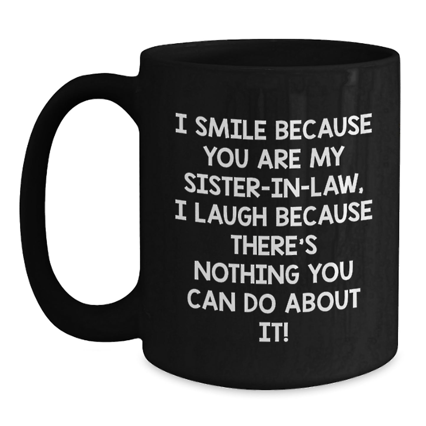 Funny Sister-in-law Gifts Black Coffee Mugs Graduation Unique Gifts from Men Women Friends Family - Main