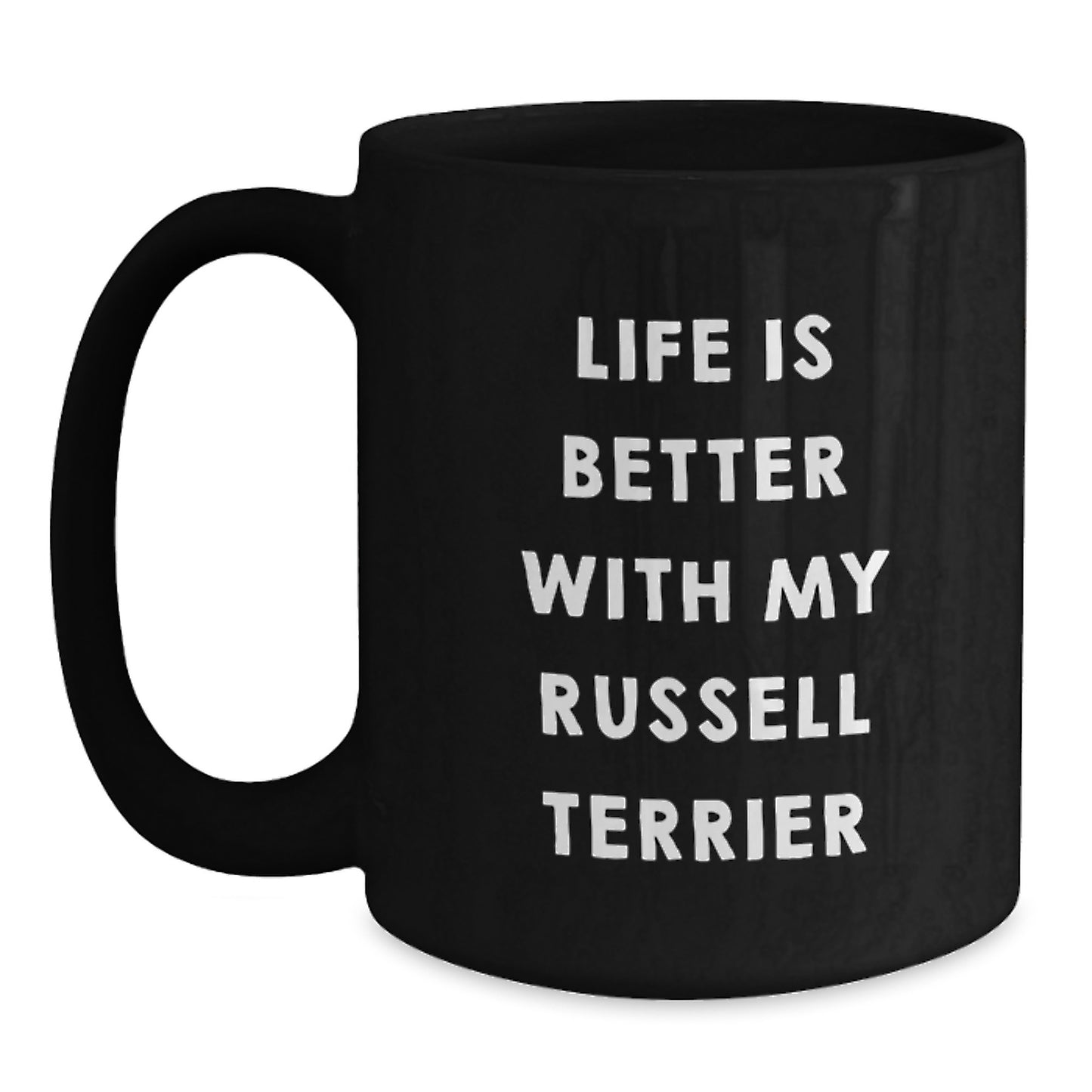 Russell Terrier Keepsake Coffee Mug for Him Surprise Birthday Gift - Main