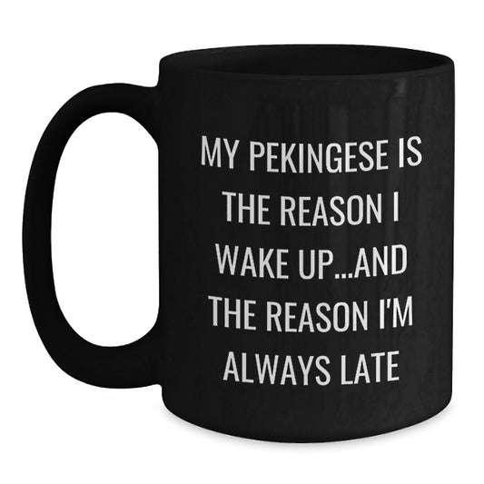 Funny Pekingese Dog Gifts for Men, Women, Coworkers, Friends, Family - Pekingese Dog Coffee Mug, Birthday Unique Gifts from Men, Women - Main