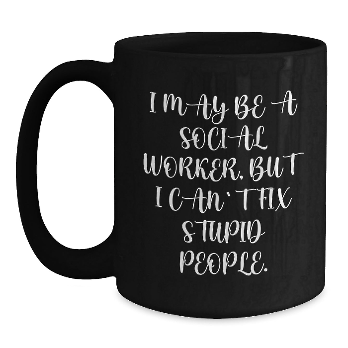 Social Worker Keepsake Ceramic Coffee Mug for Him 11oz Graduation Gift - Main