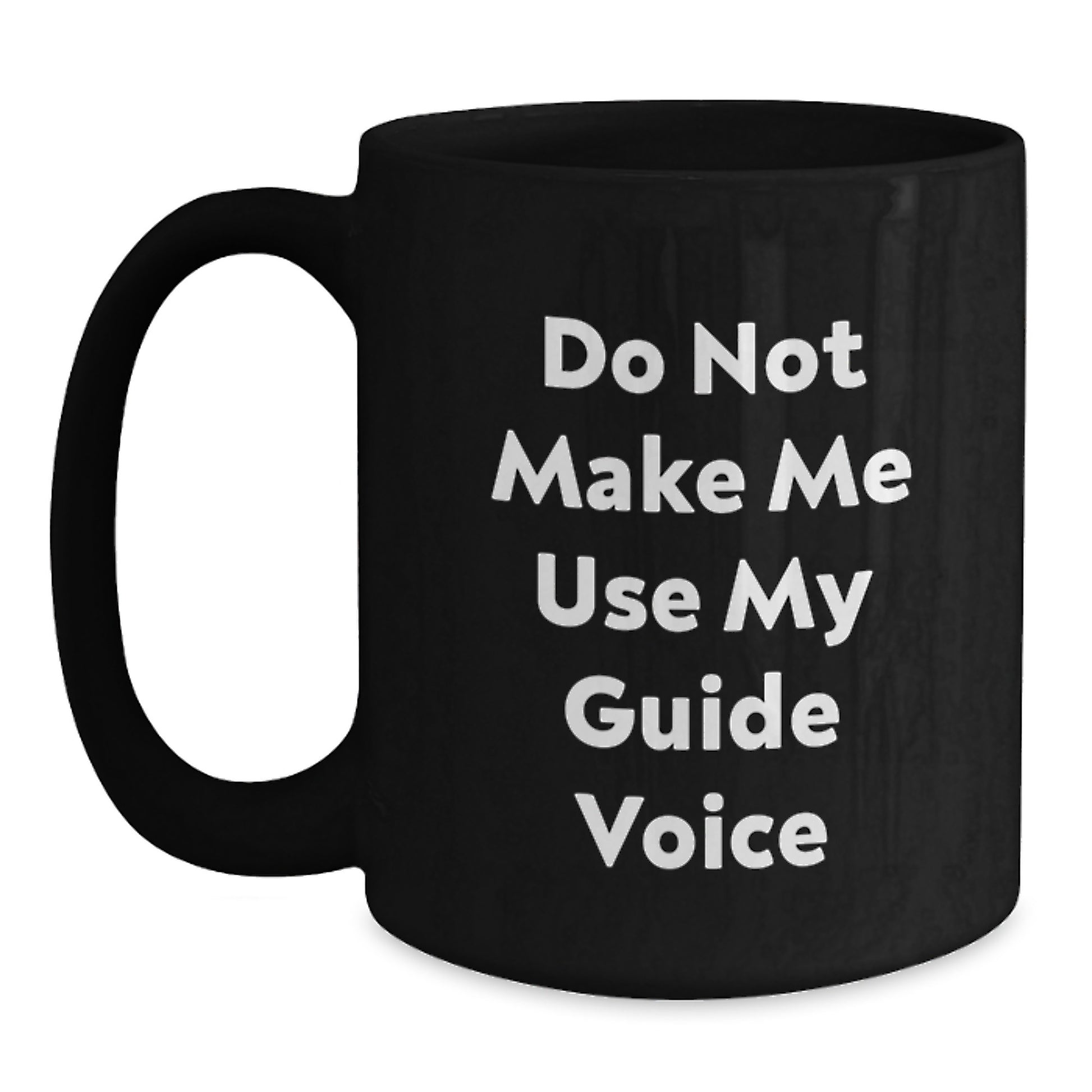 Sassy Guide Black Coffee Mug 11oz Birthday Gift for Neighbors Essential - Main