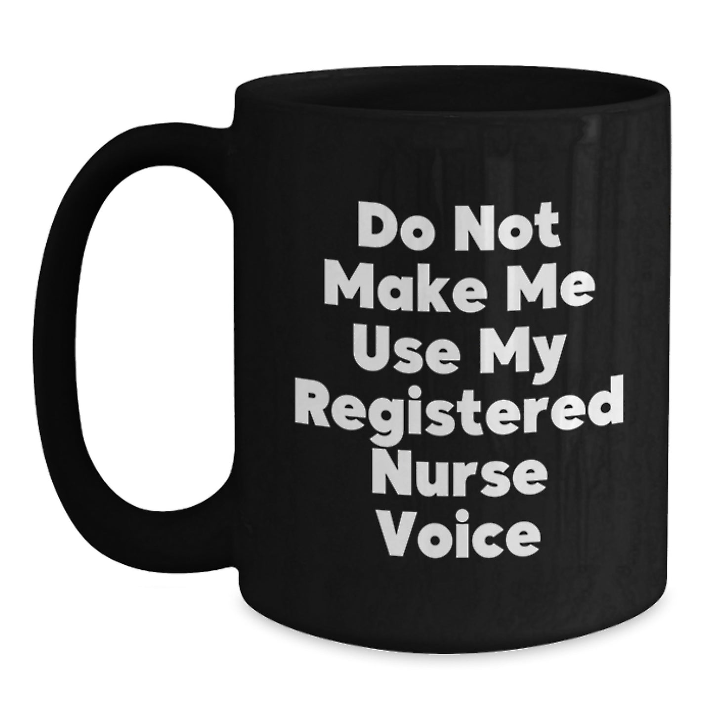 Witty Registered Nurse Coffee Mug – Novelty Birthday Gift for Friends - Main