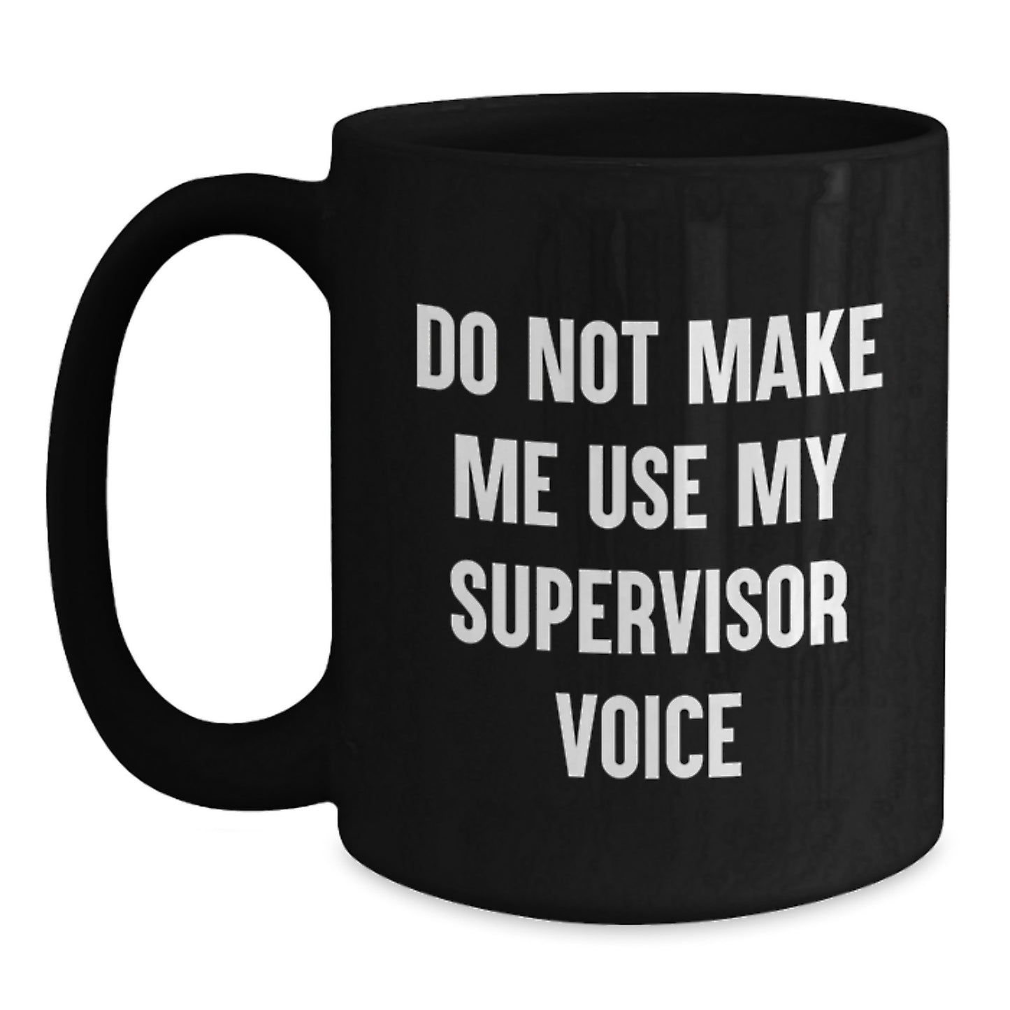 Supervisor Favorite Black Coffee Mug for Kids Birthday Daily Gift - Main