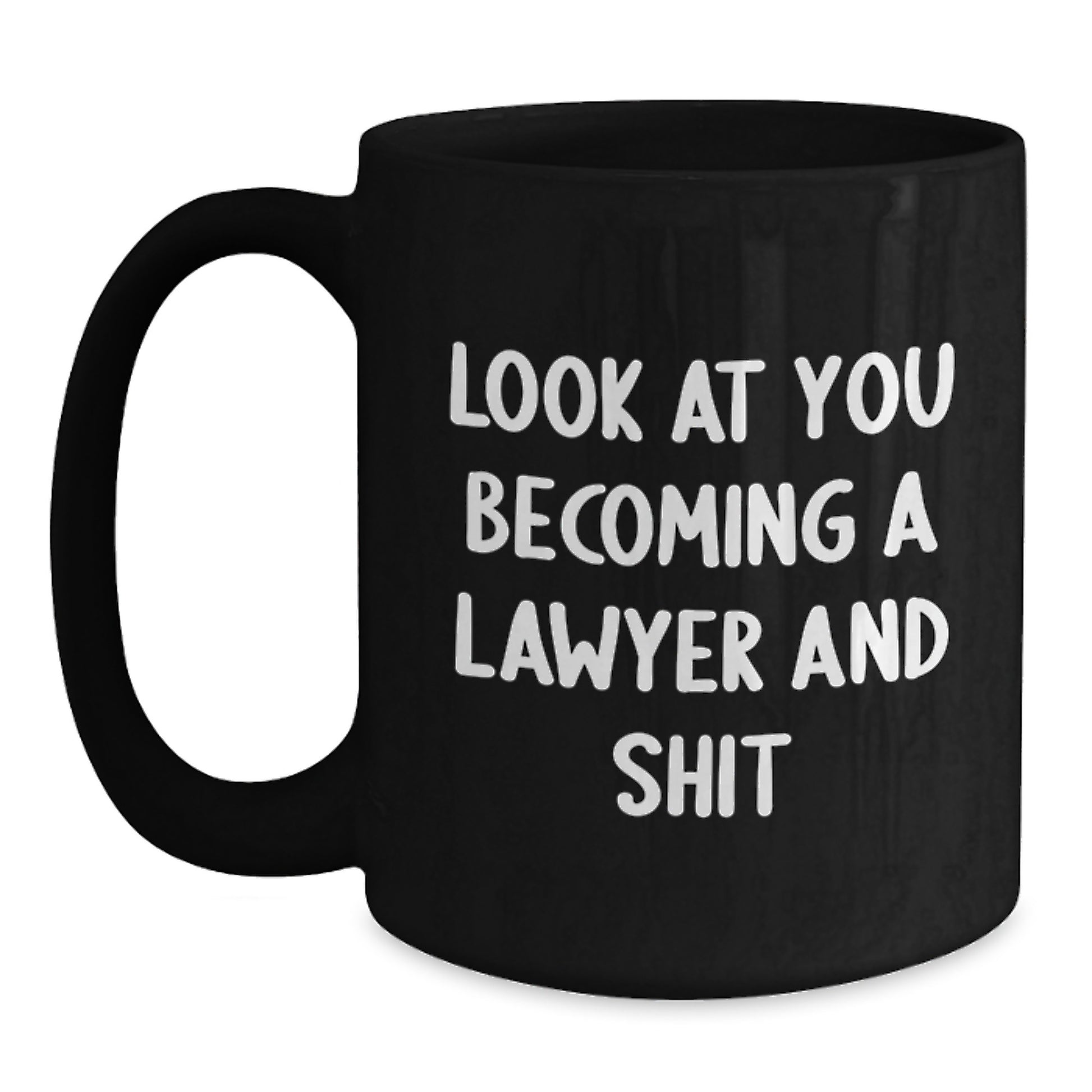 Lawyer Keepsake Mug for Him – Ceramic Bold Coffee Graduation Gift - Main