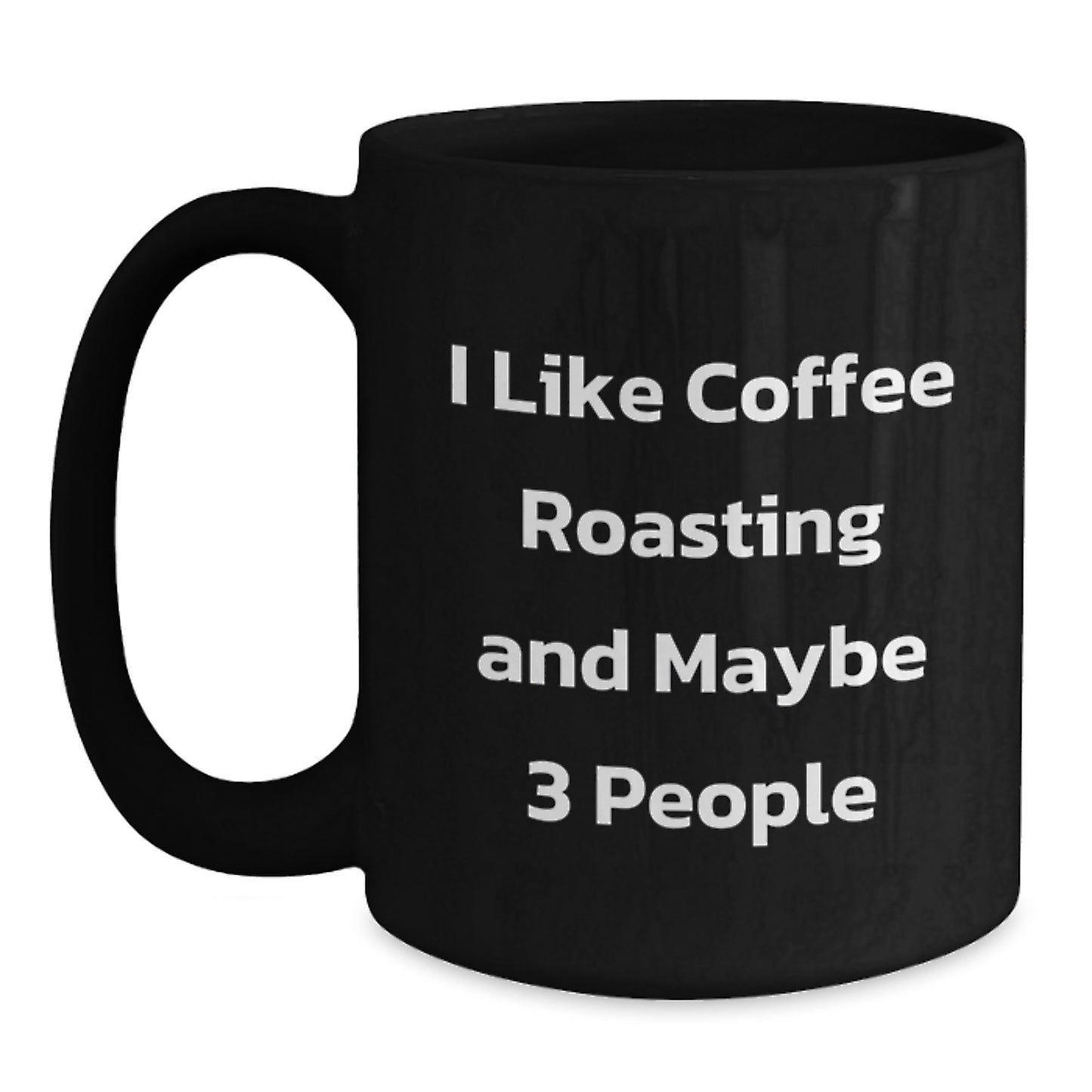Black Coffee Mug Idea for Coworkers Birthday Gift - Main