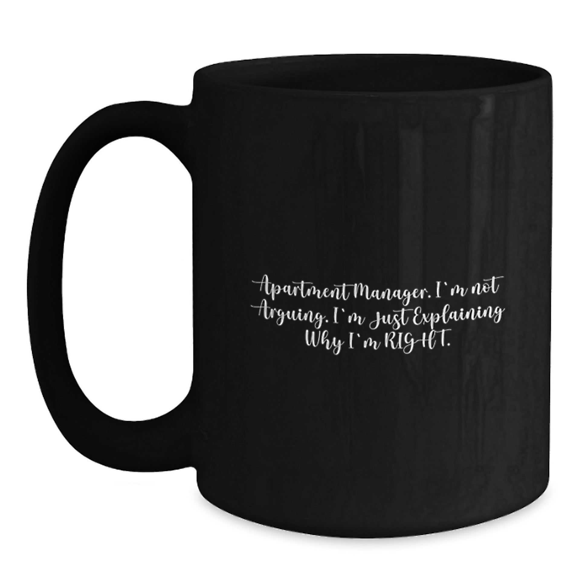 Apartment Manager Keepsake Ceramic Mug for Him Birthday Gift - Main
