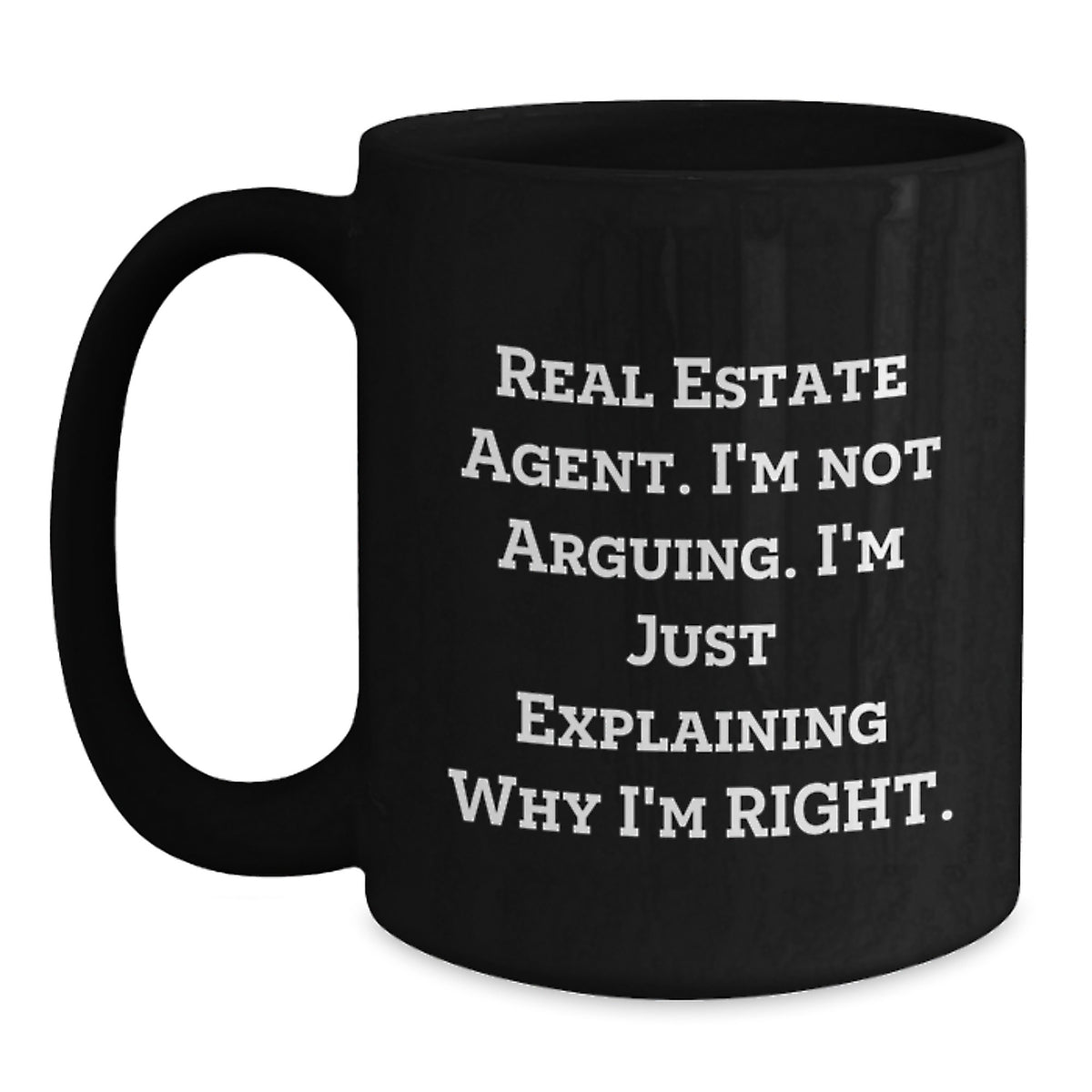 Funny Real Estate Agent Gifts from Men - Birthday Unique Gifts for Real Estate Agents Funny Coffee Mugs - Main