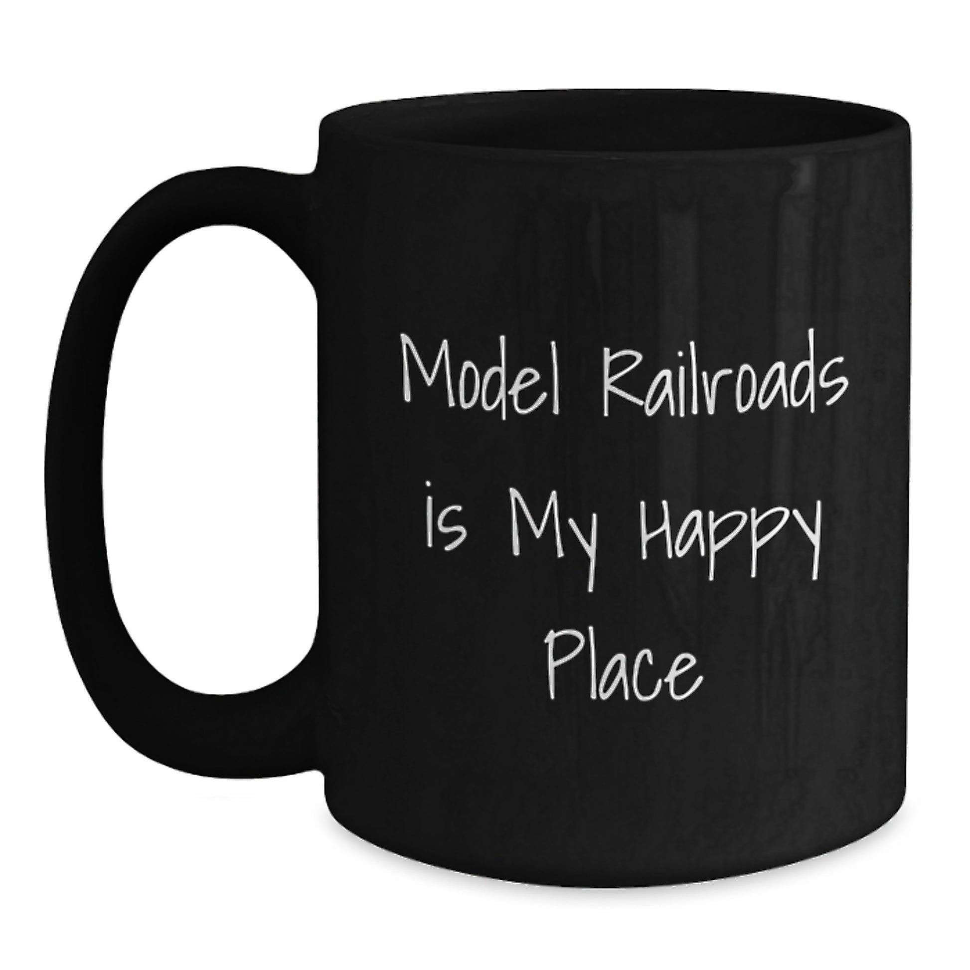 Birthday Gift Model Railroads Mug Present for Her 11oz Ceramic - Main
