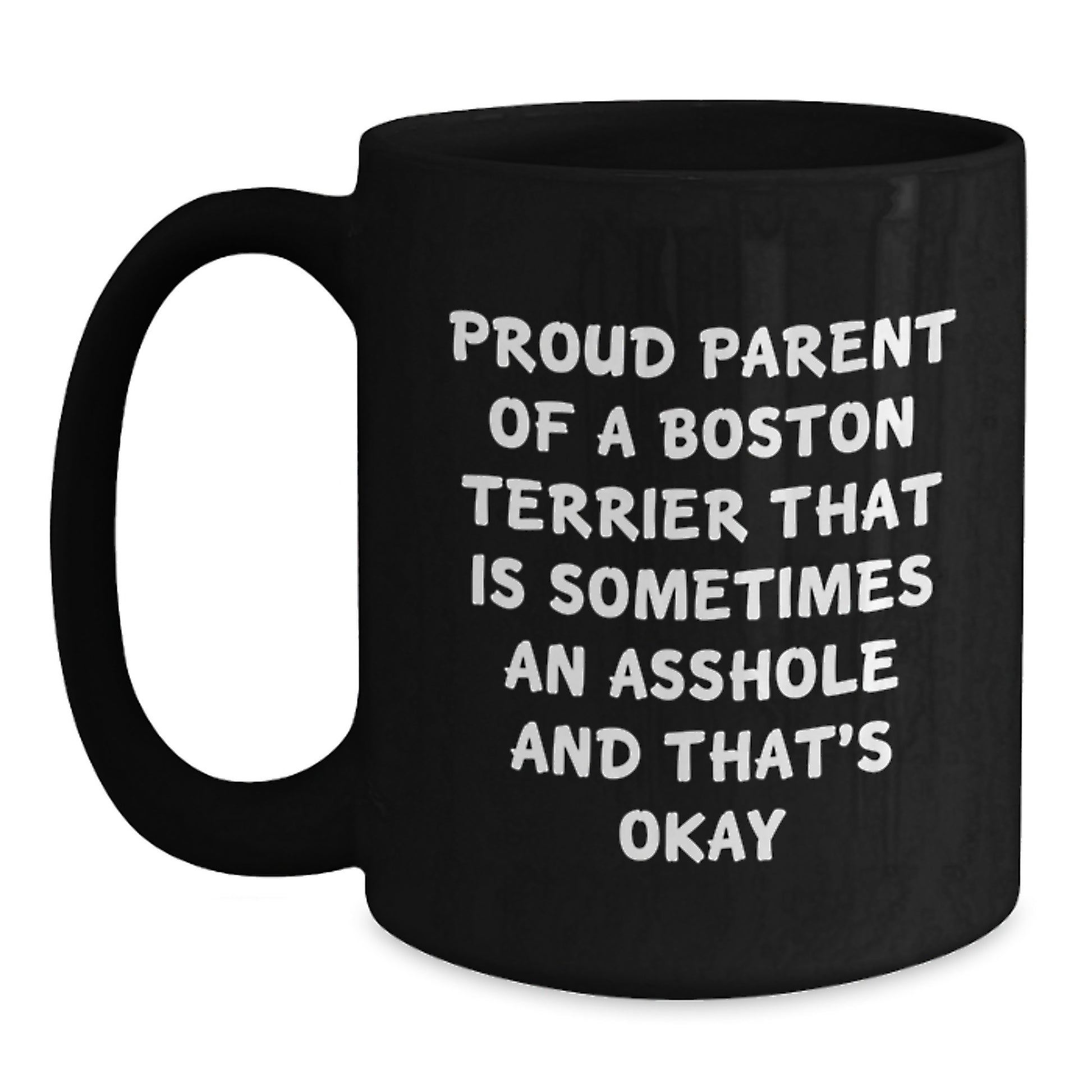 Boston Terrier Mug Idea for Coworkers Birthday Gift – Playful Coffee - Main