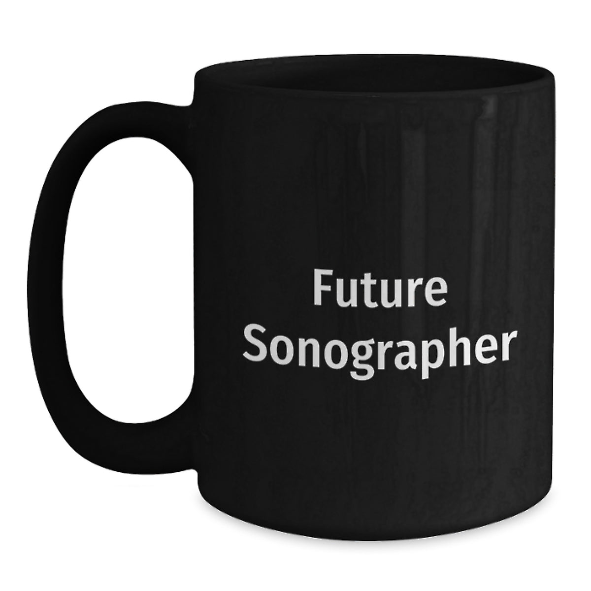 Funny Sonographer Gifts for Men from Friends, Unique Birthday Ideas for Future Sonographer, Funny Black Coffee Mug for Coworkers - Main