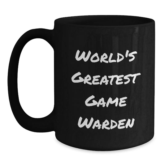 Game Warden Keepsake Mug for Him – Christmas Gift - Main