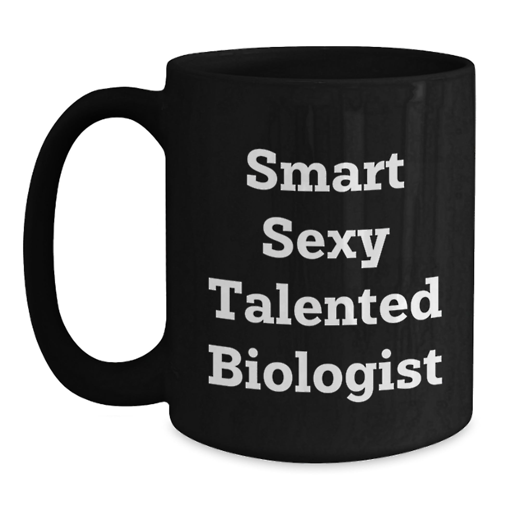 Funny Biologist Quotes Black Coffee Mugs Gifts from Friends for Graduation - Main