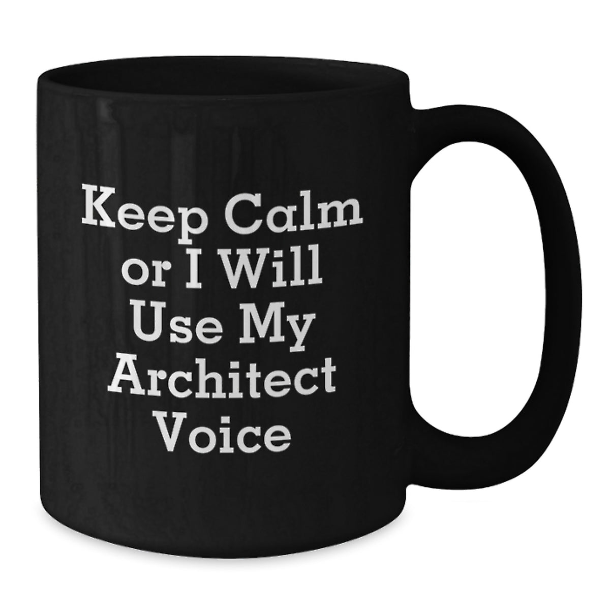 Premium Architect Keepsake Black Coffee Mug for Him Christmas Gift - Additional