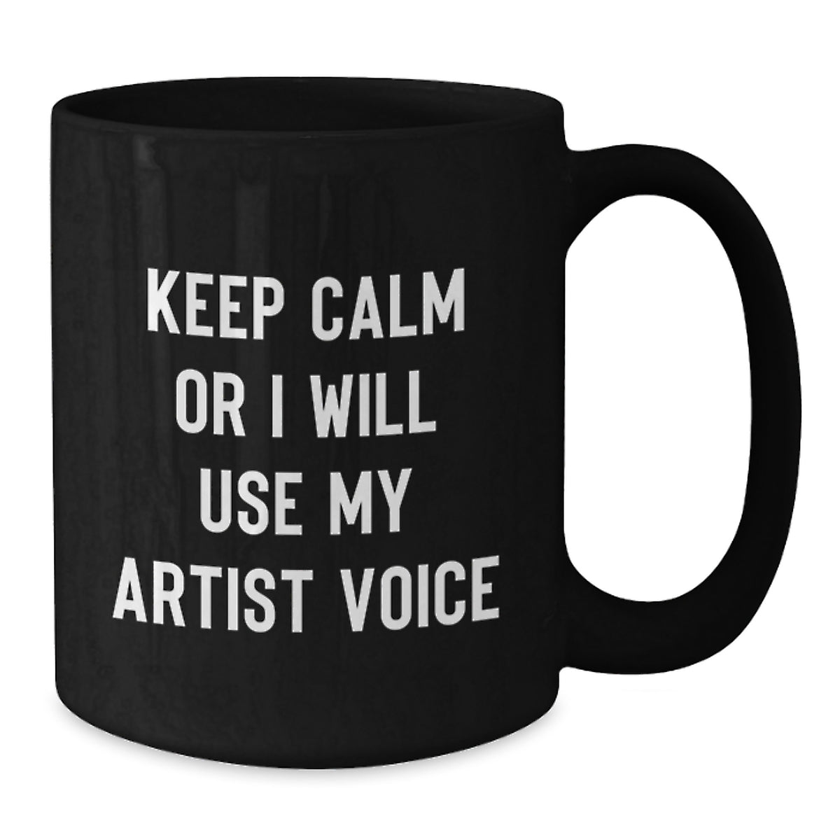 Artist Coffee Mug Gift - Keep Calm Tone Present for Coworkers - Additional