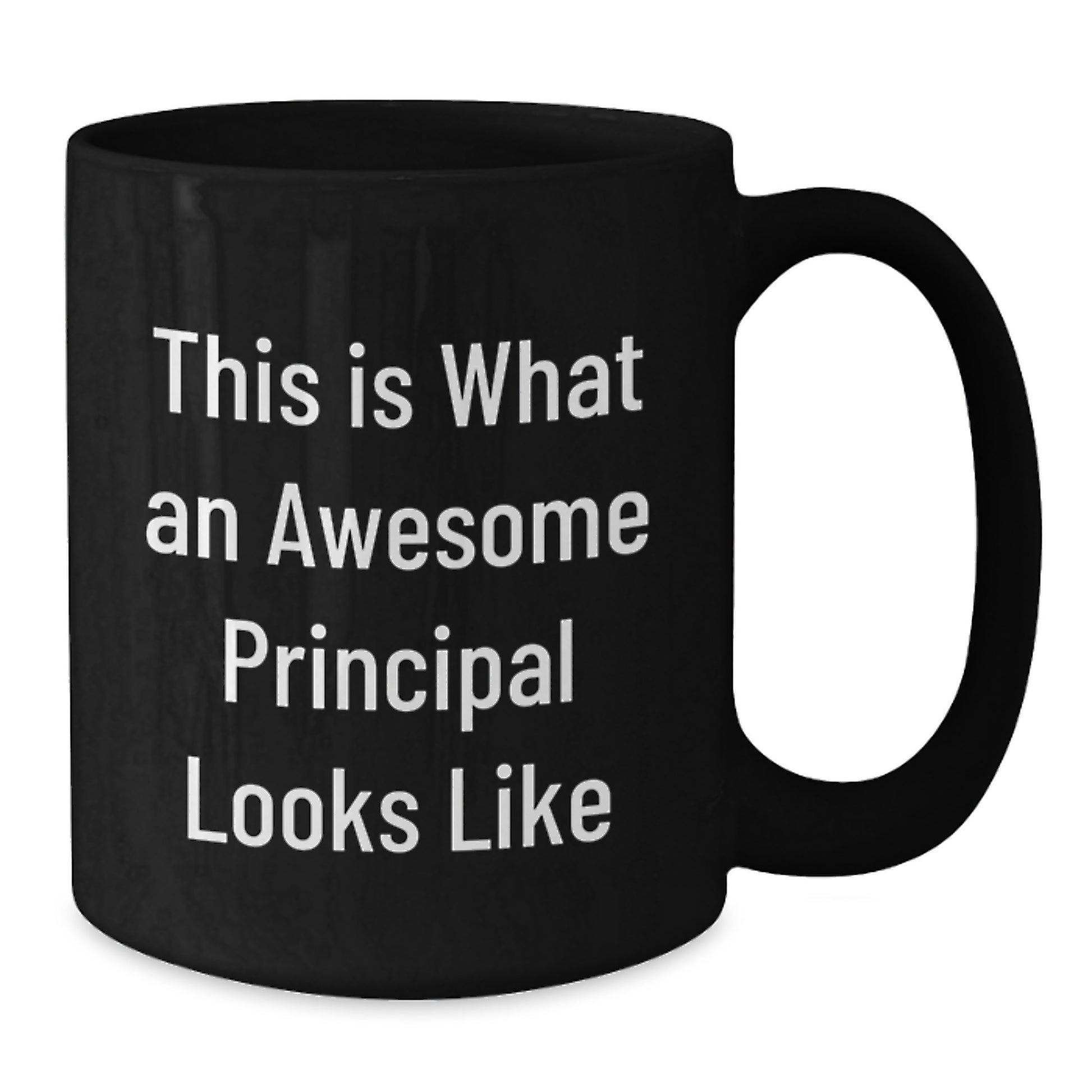 Funny Principal Gifts for Men, Funny Principal Black Coffee Mug, This Is What An Awesome Principal Looks Like, Gift from Friends to Principal, Ideal Gift for Graduation - Additional