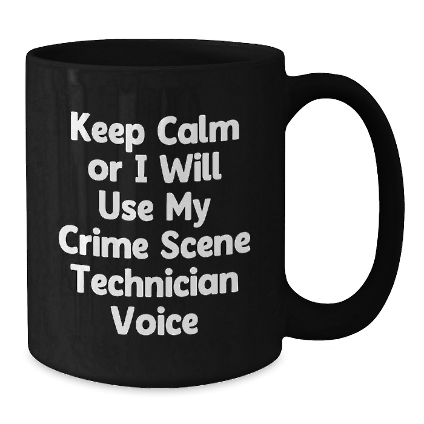 Crime Scene Technician Keepsake 11oz Mug for Him Birthday Gift Microwave - Additional