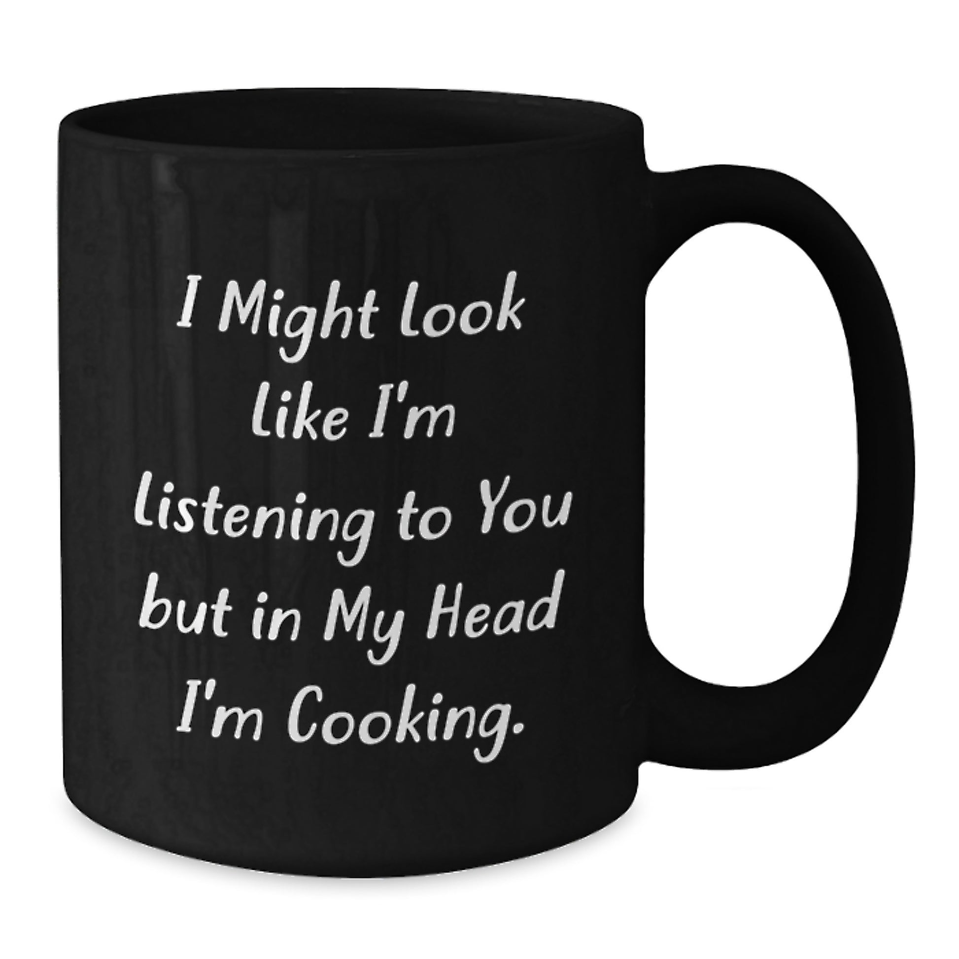 Funny Cooking Quotes Black Coffee Mugs for Graduation Unique Gifts from Friends to Men - Additional