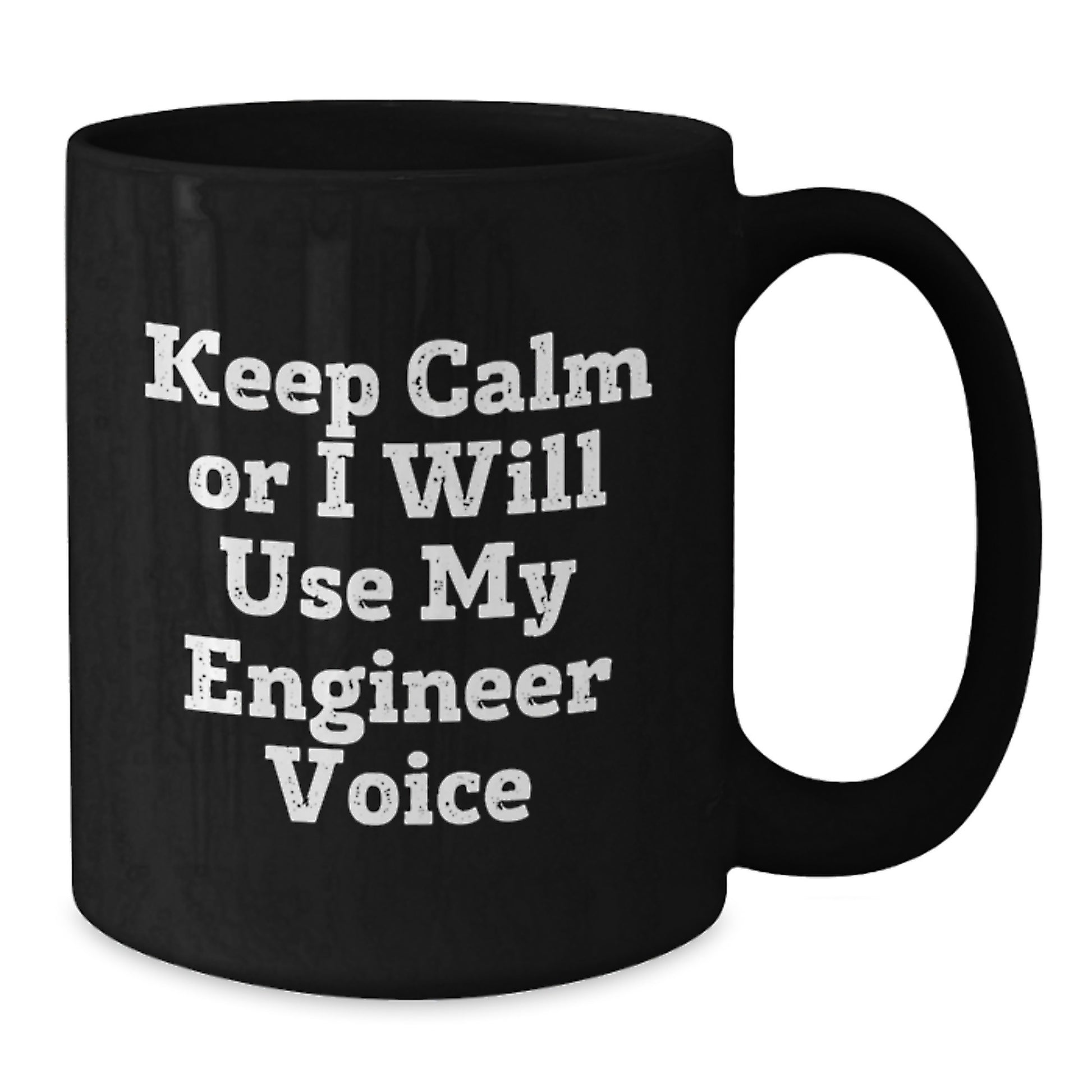 Engineer Black Coffee Mug for a Best Friend Companion Birthday Gift - Additional