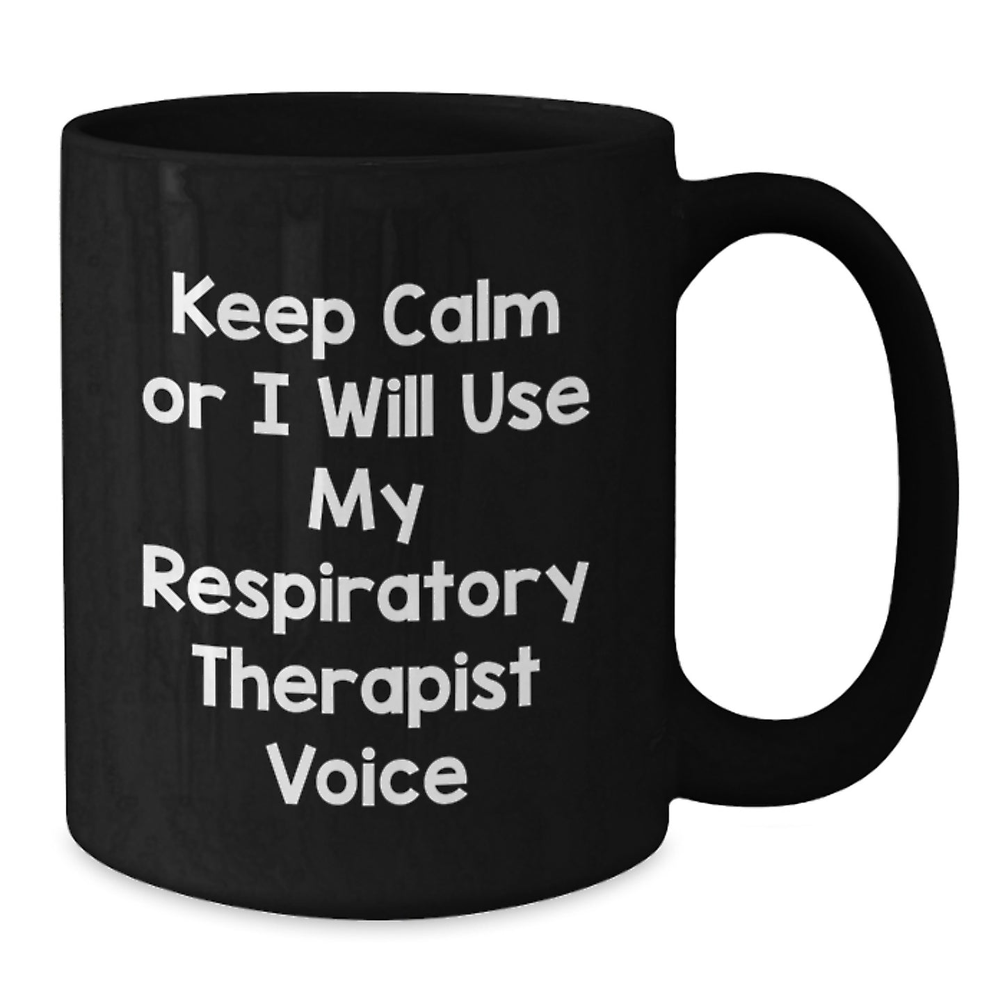 Funny Respiratory Therapist Black Coffee Mug Gifts for Men Father's Day Unique - Additional