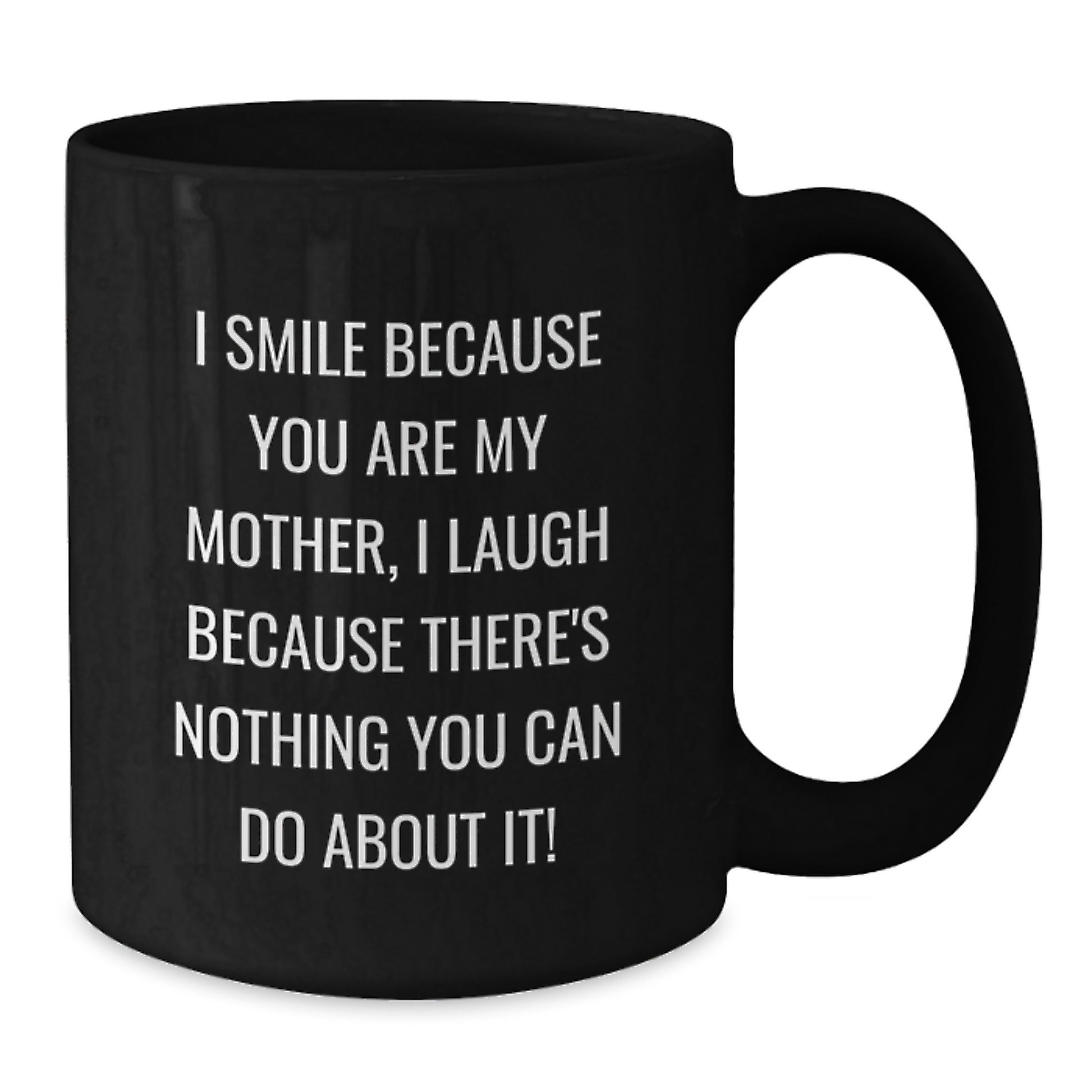Mother Keepsake Black Coffee Mug 11oz Ceramic Birthday Gift for Her - Additional
