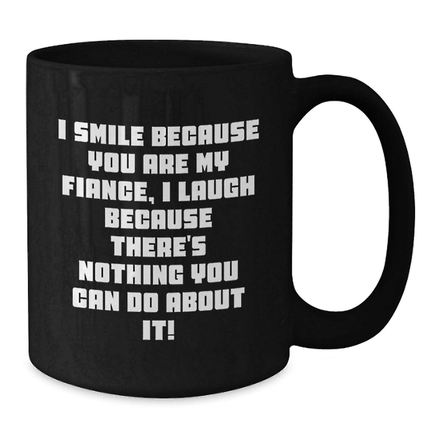 Funny Fiance Gifts from Family, Friends, or You - Black Coffee Mug for Her, Him, or Them - Perfect for Graduation, Wedding, and More - Additional