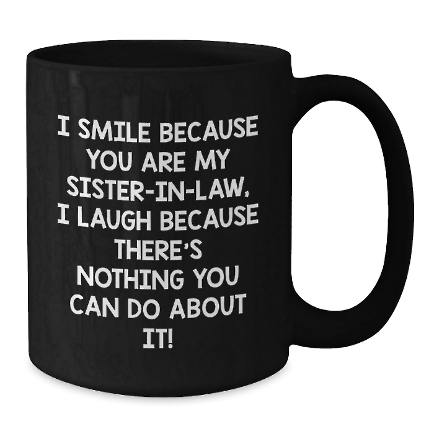 Funny Sister-in-law Gifts Black Coffee Mugs Graduation Unique Gifts from Men Women Friends Family - Additional