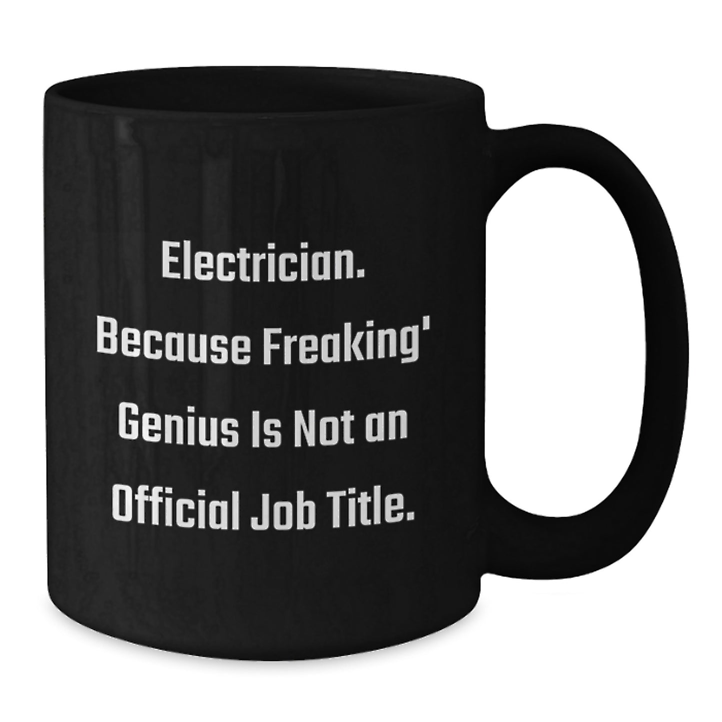 Funny Electrician Black Coffee Mugs Gifts for Men Women Friends Coworkers from Family Members Graduation Unique Ideas - Additional