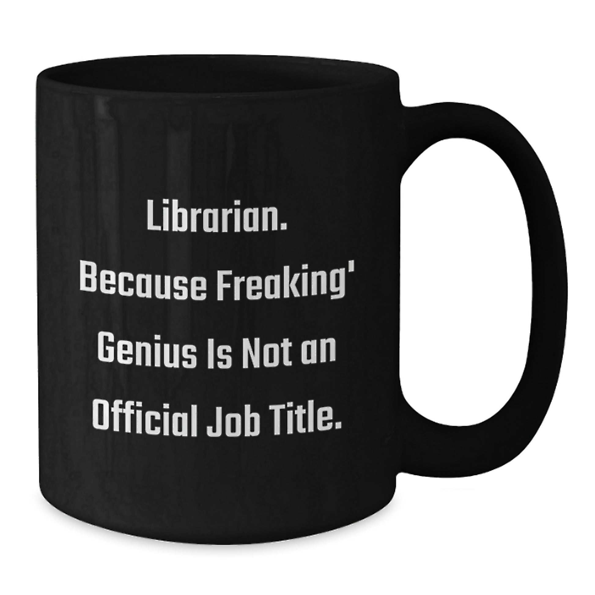 Funny Librarian Gifts from Men, Black Coffee Mug for Women, Unique Graduation Gifts for Librarian - Additional