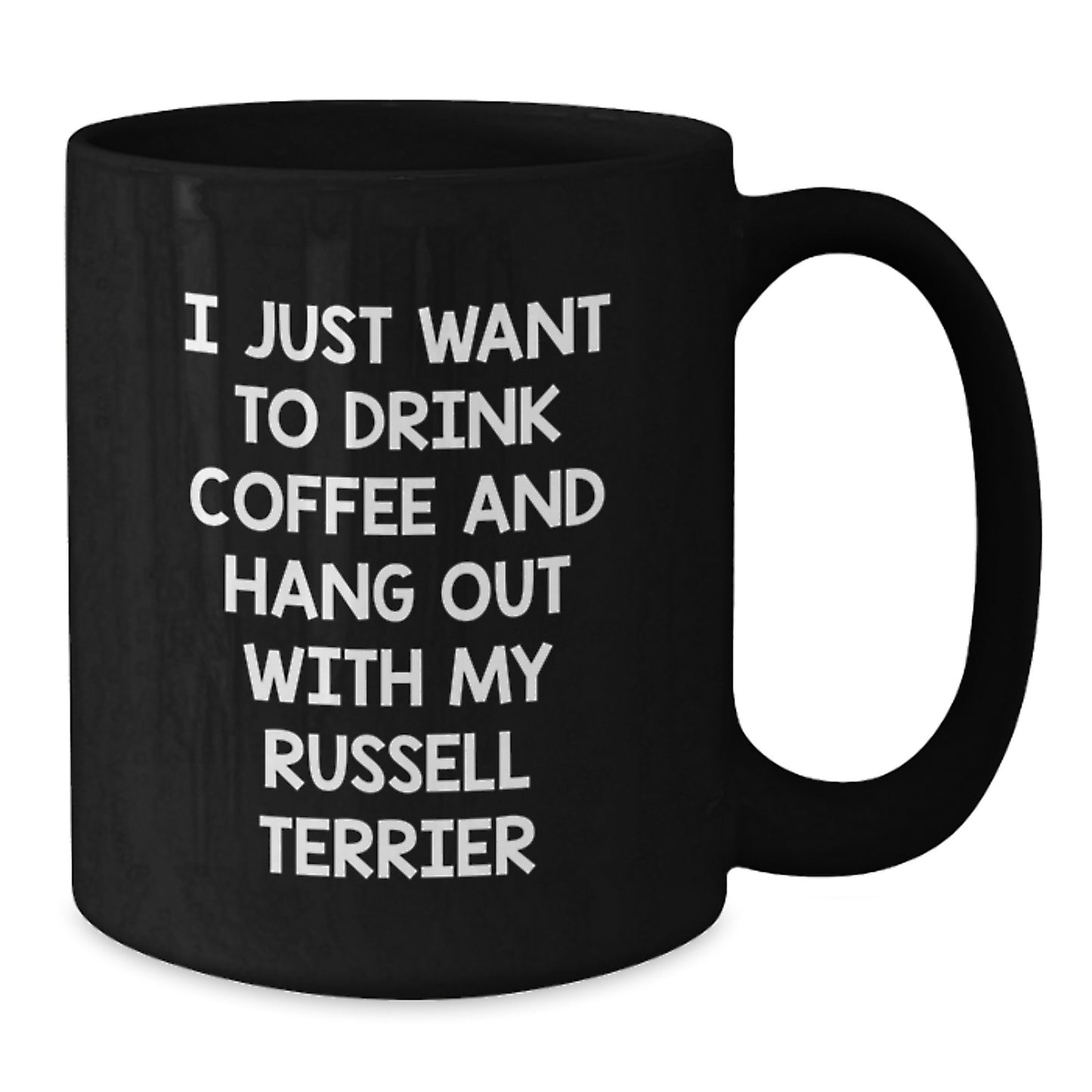 Russell Terrier Dog Lovers Funny Coffee Mug Gifts from Men to Women Valentine's - Additional